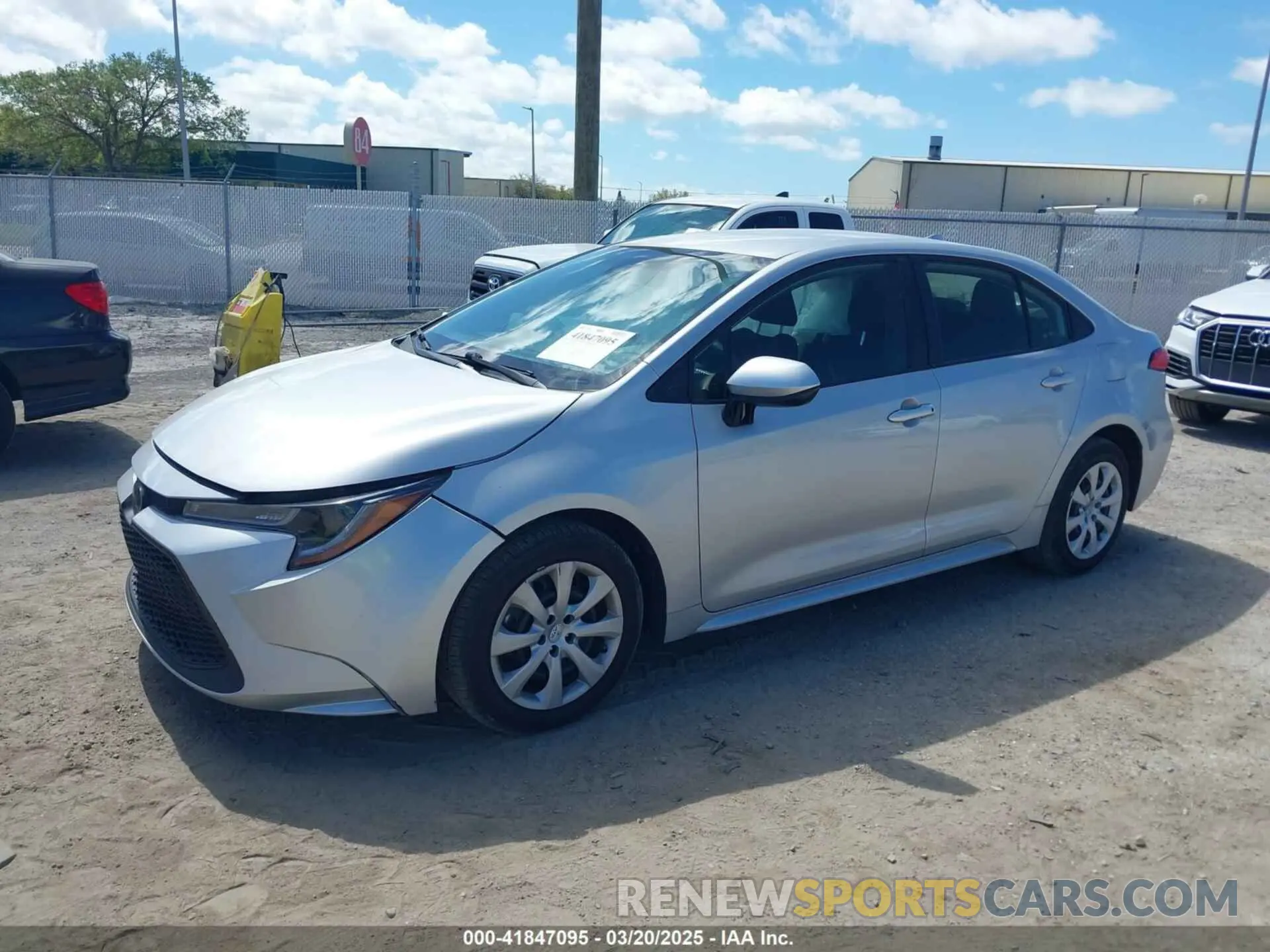 2 Photograph of a damaged car JTDEPMAE0MJ119069 TOYOTA COROLLA 2021