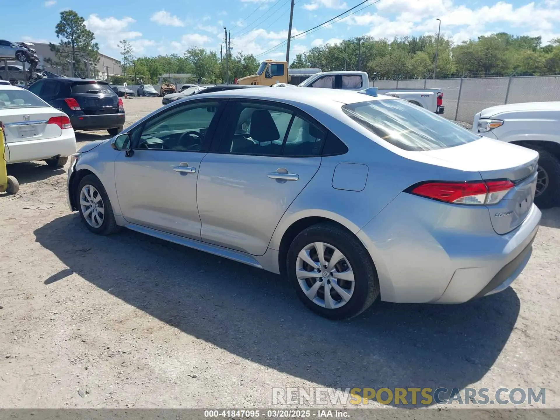 3 Photograph of a damaged car JTDEPMAE0MJ119069 TOYOTA COROLLA 2021