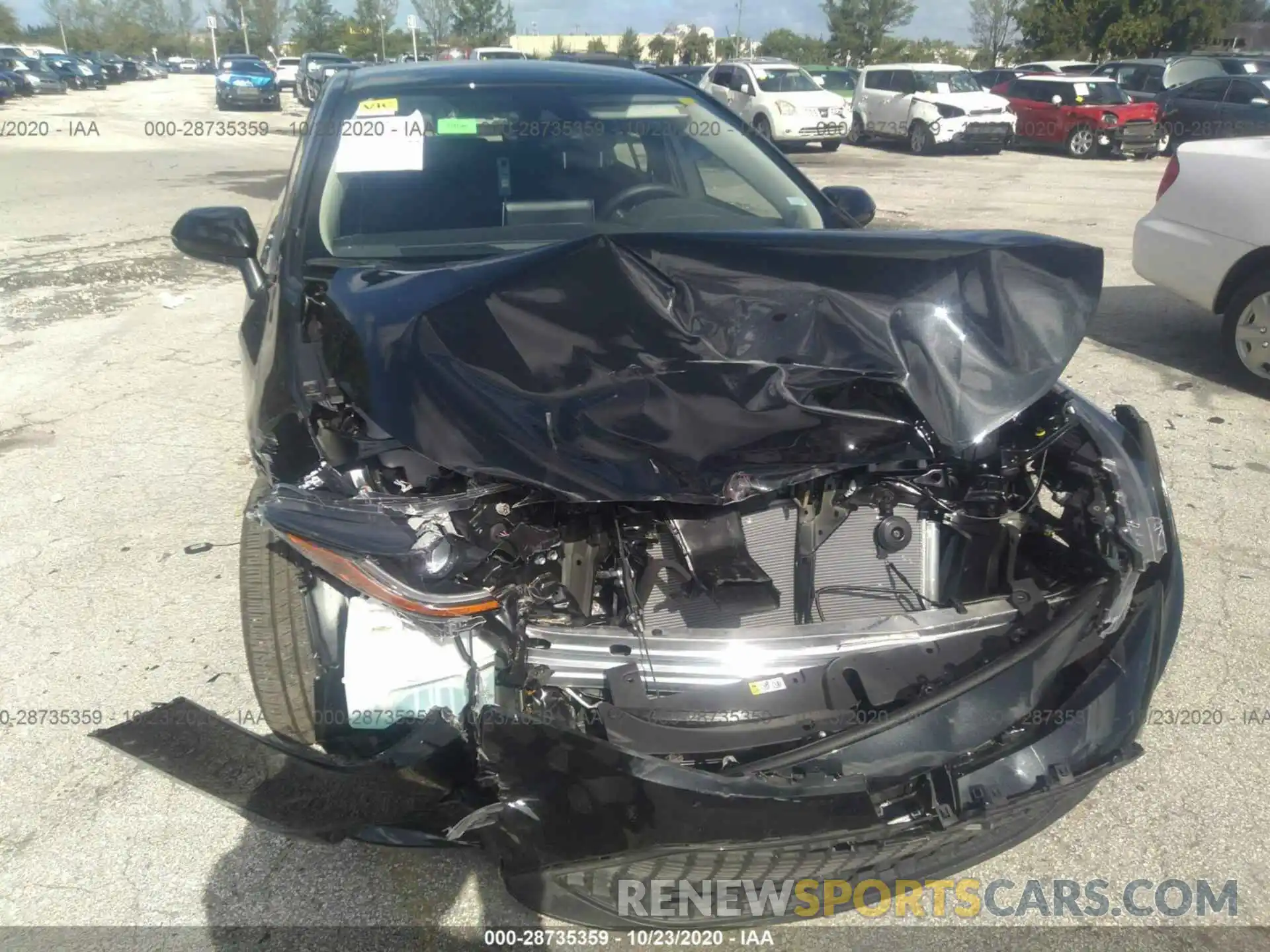 6 Photograph of a damaged car JTDEPMAE0MJ119914 TOYOTA COROLLA 2021