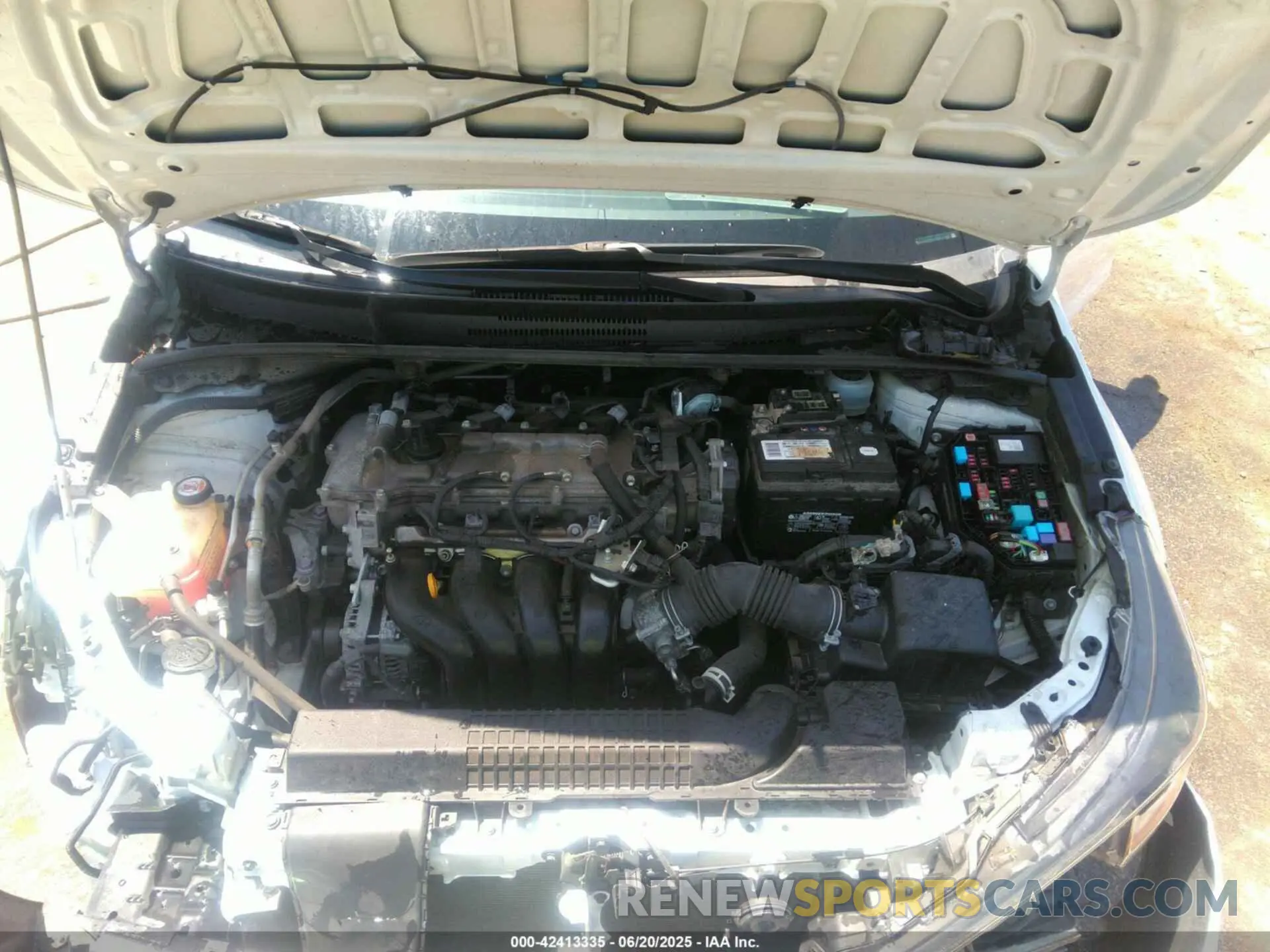 10 Photograph of a damaged car JTDEPMAE0MJ121565 TOYOTA COROLLA 2021
