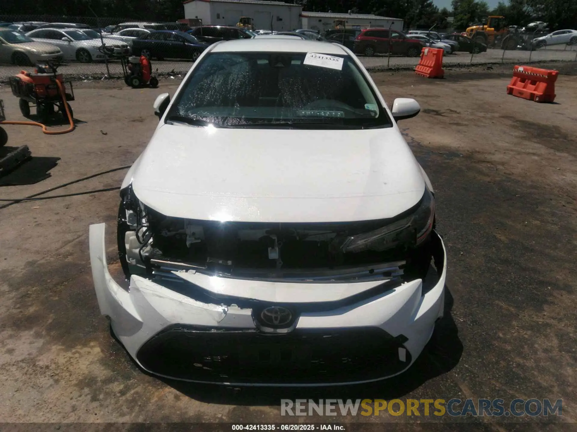 13 Photograph of a damaged car JTDEPMAE0MJ121565 TOYOTA COROLLA 2021