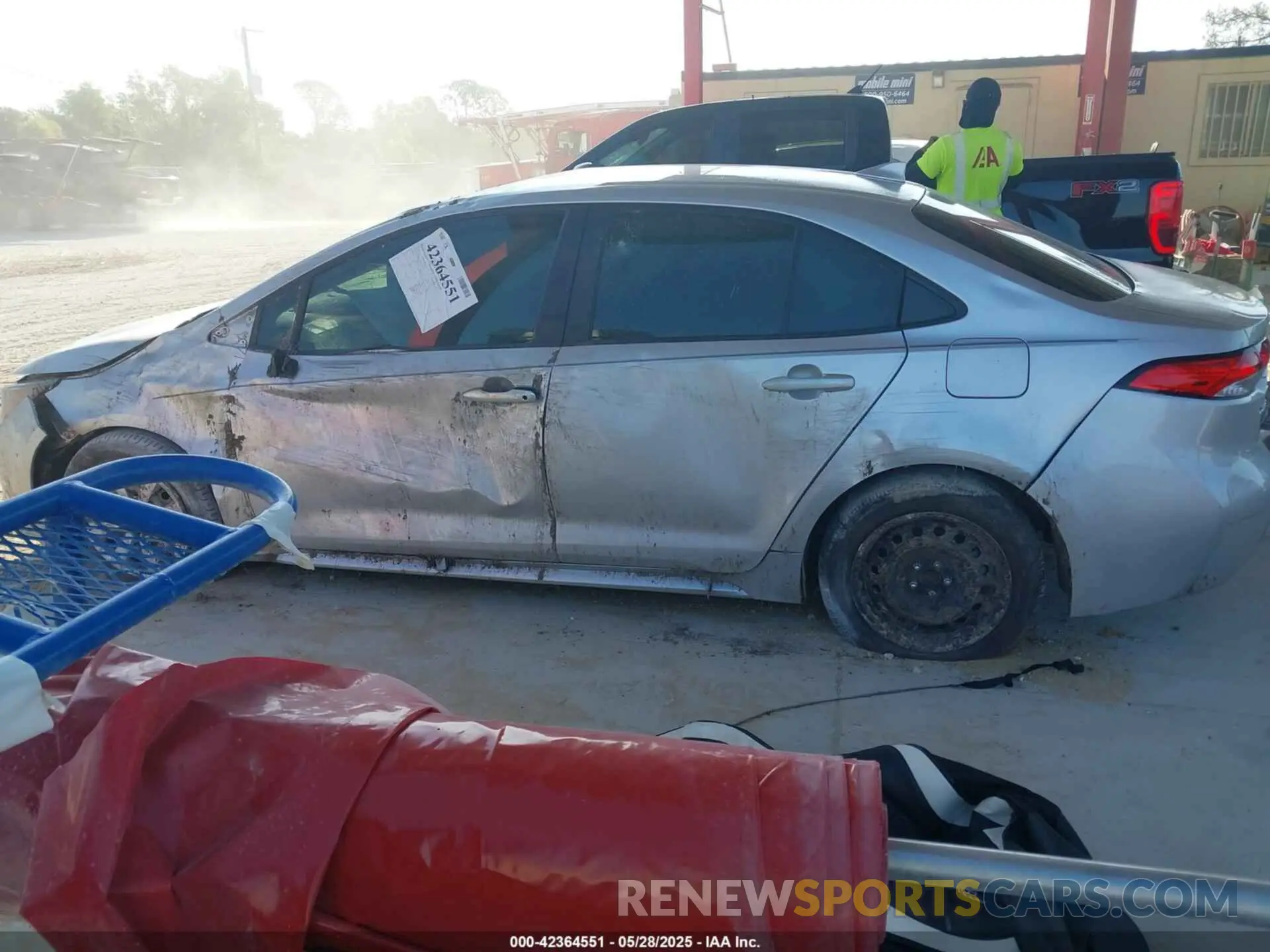 14 Photograph of a damaged car JTDEPMAE0MJ125857 TOYOTA COROLLA 2021