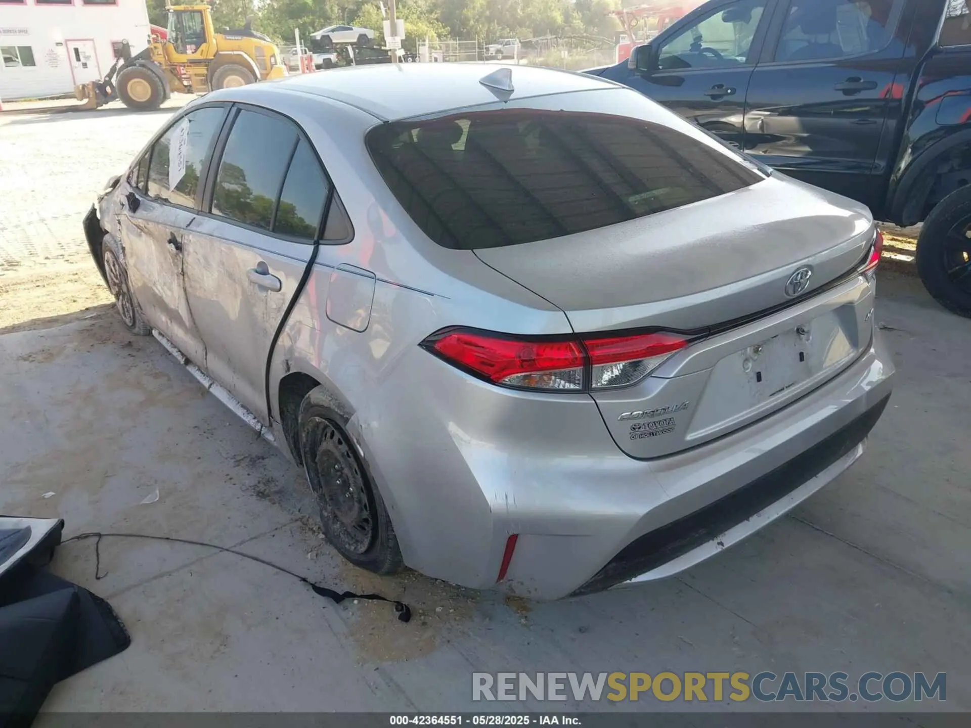 3 Photograph of a damaged car JTDEPMAE0MJ125857 TOYOTA COROLLA 2021