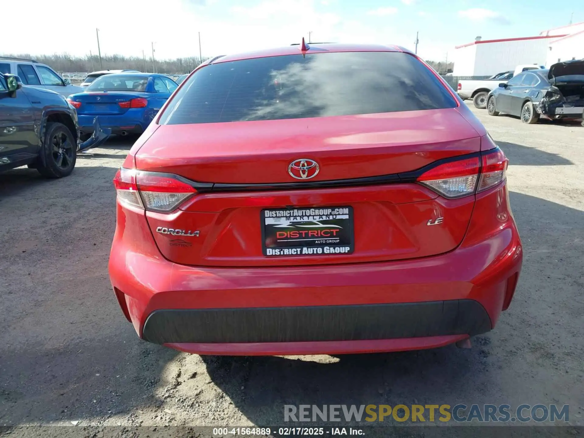 16 Photograph of a damaged car JTDEPMAE0MJ126653 TOYOTA COROLLA 2021