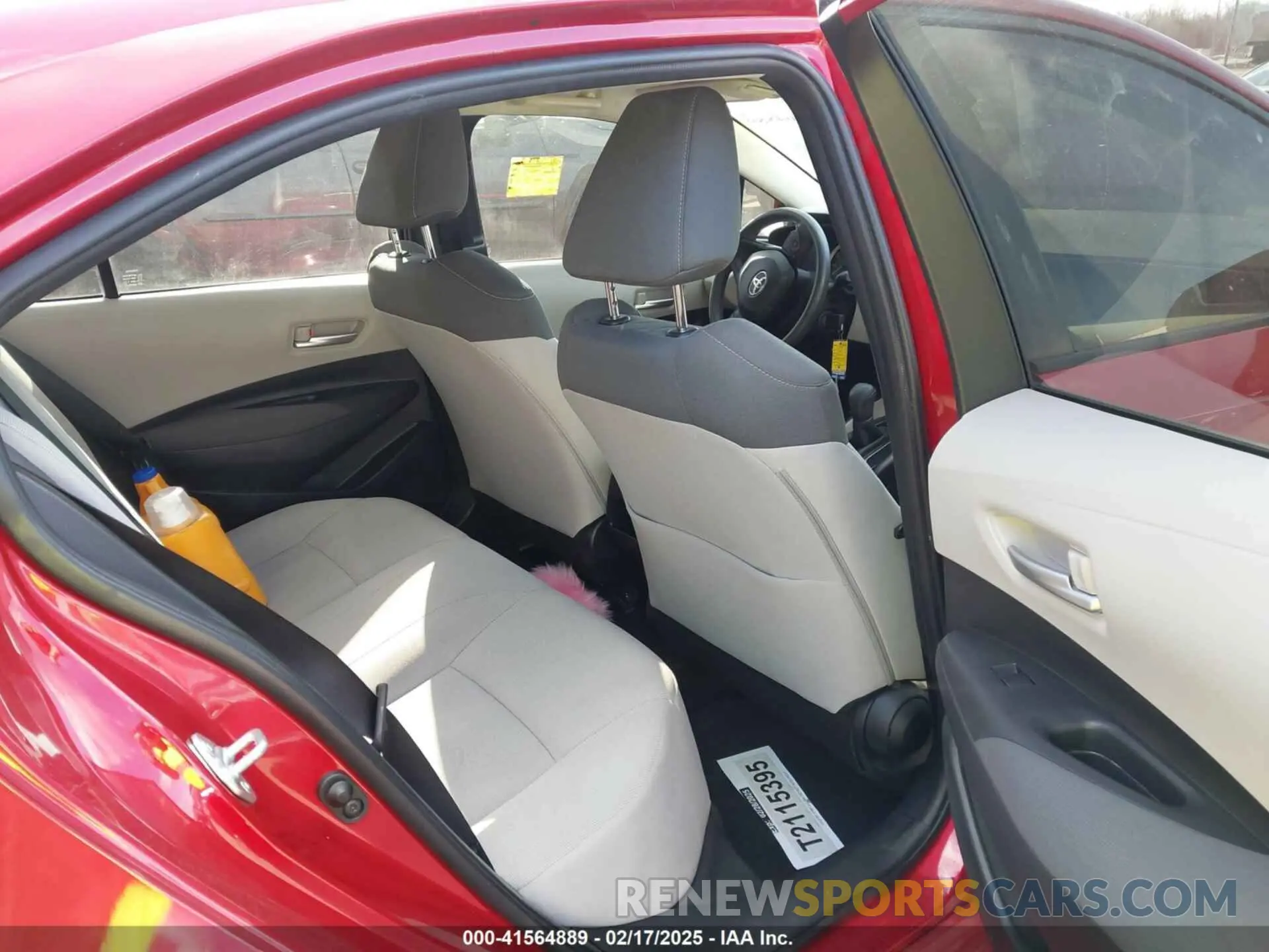 8 Photograph of a damaged car JTDEPMAE0MJ126653 TOYOTA COROLLA 2021