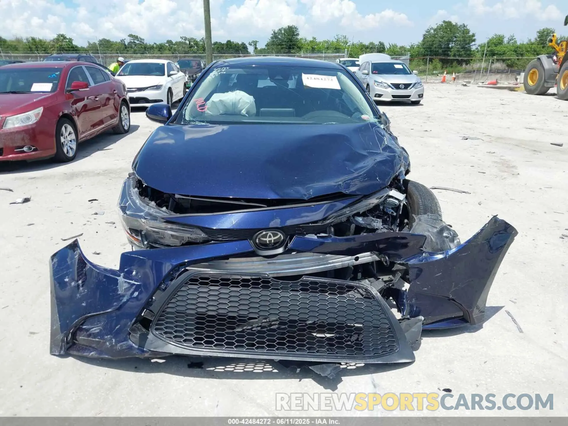 12 Photograph of a damaged car JTDEPMAE0MJ127754 TOYOTA COROLLA 2021