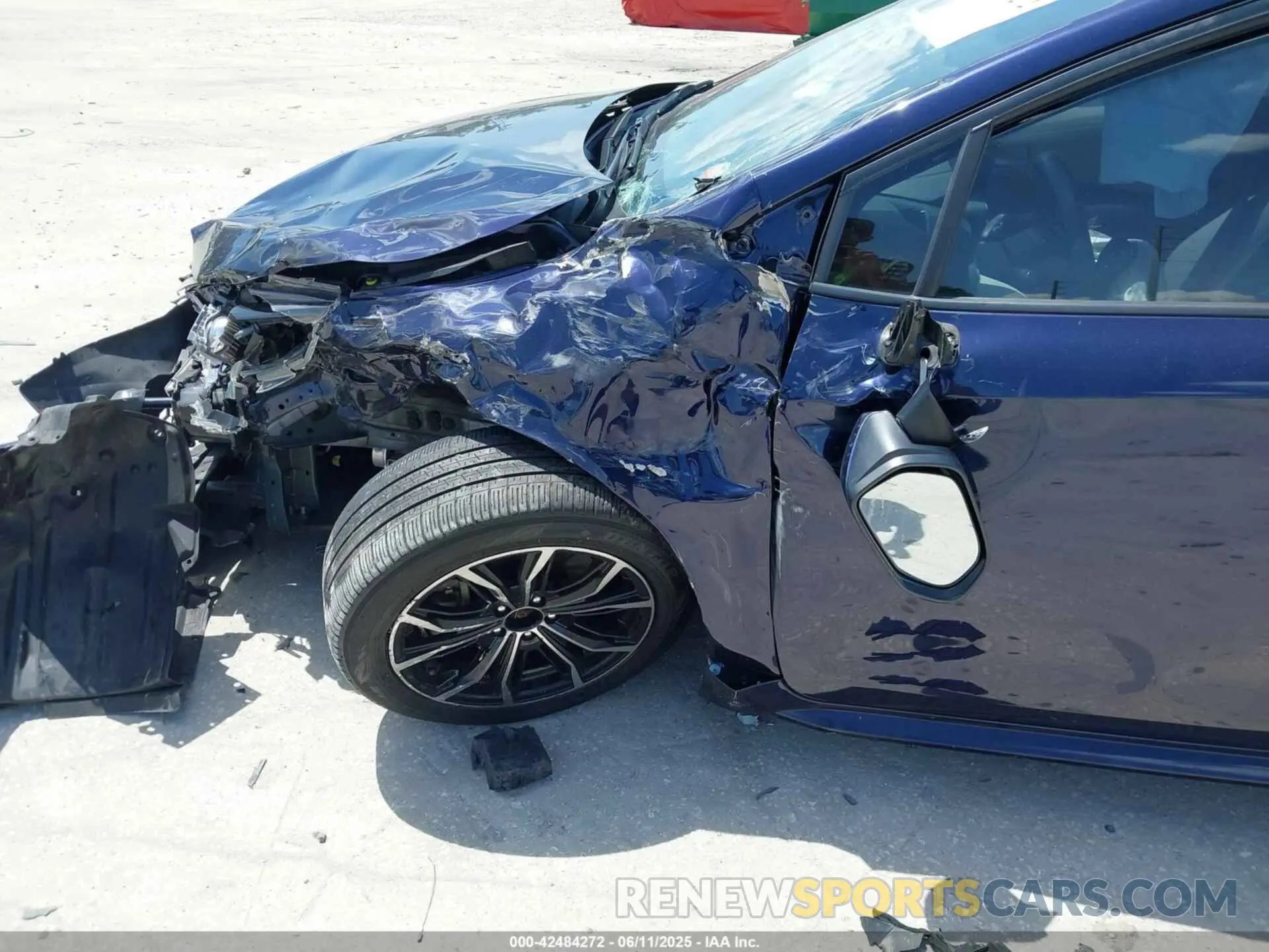 19 Photograph of a damaged car JTDEPMAE0MJ127754 TOYOTA COROLLA 2021