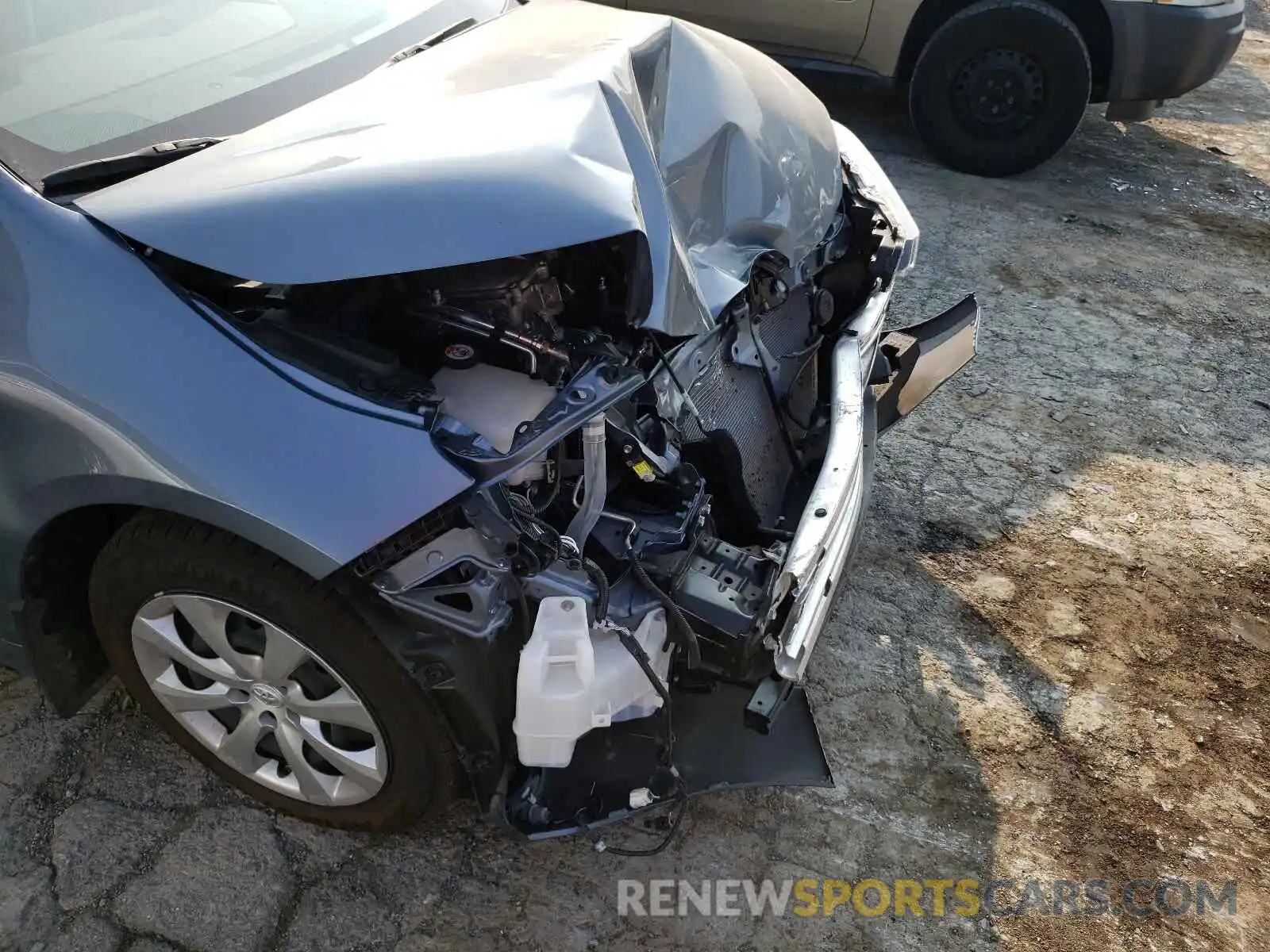 9 Photograph of a damaged car JTDEPMAE0MJ129214 TOYOTA COROLLA 2021