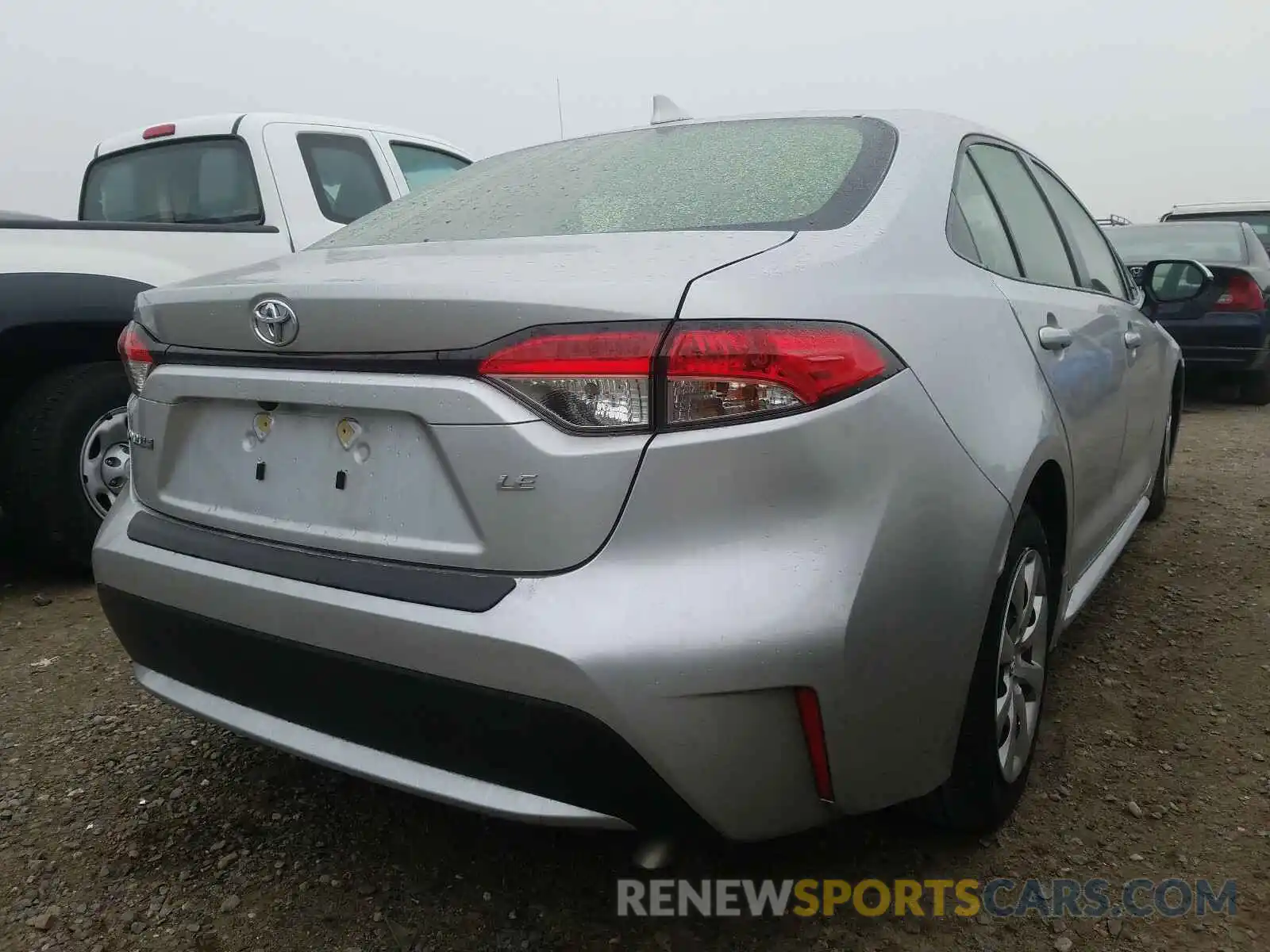 4 Photograph of a damaged car JTDEPMAE0MJ131478 TOYOTA COROLLA 2021