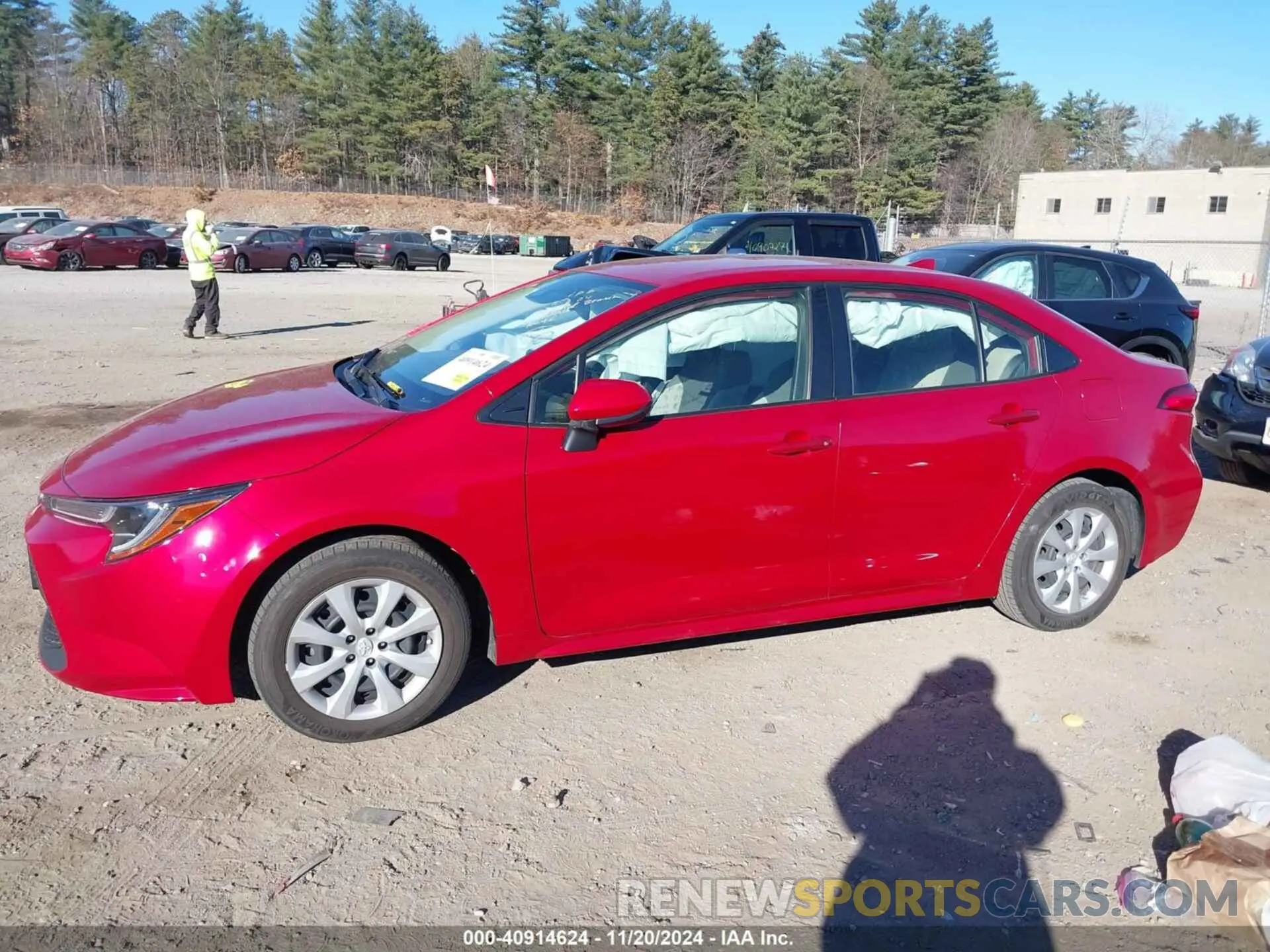 14 Photograph of a damaged car JTDEPMAE0MJ135594 TOYOTA COROLLA 2021