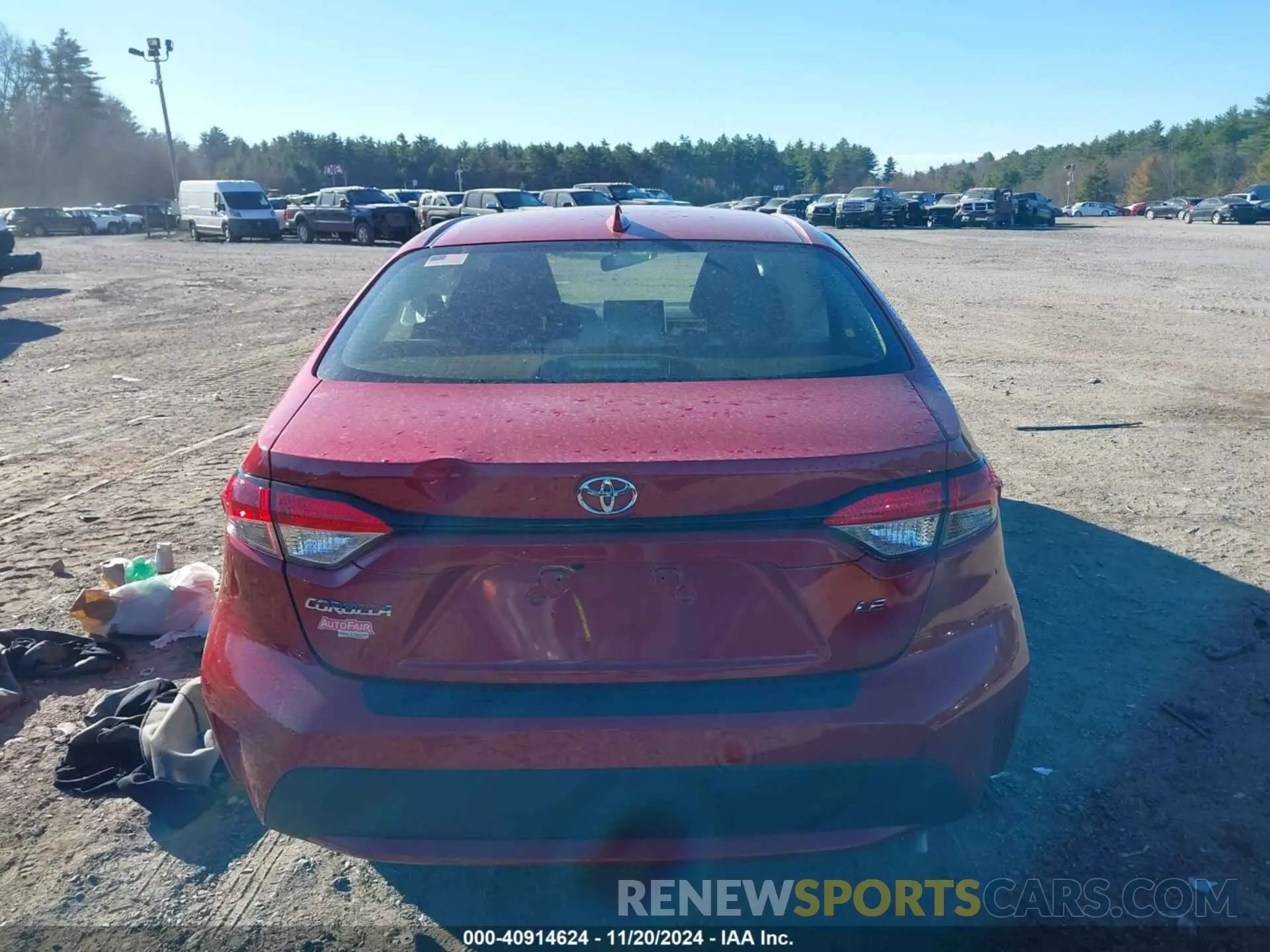 16 Photograph of a damaged car JTDEPMAE0MJ135594 TOYOTA COROLLA 2021