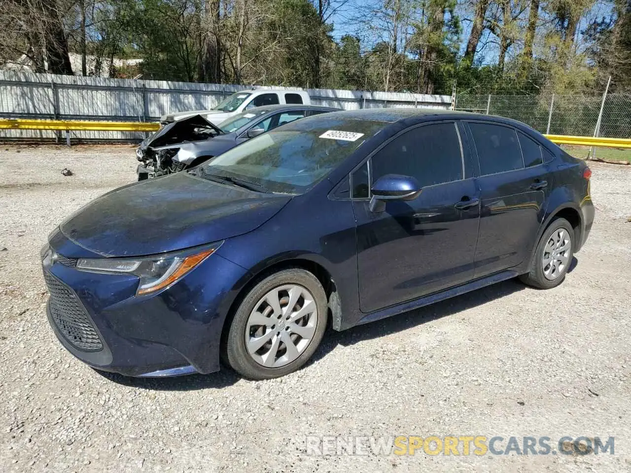1 Photograph of a damaged car JTDEPMAE0MJ136096 TOYOTA COROLLA 2021