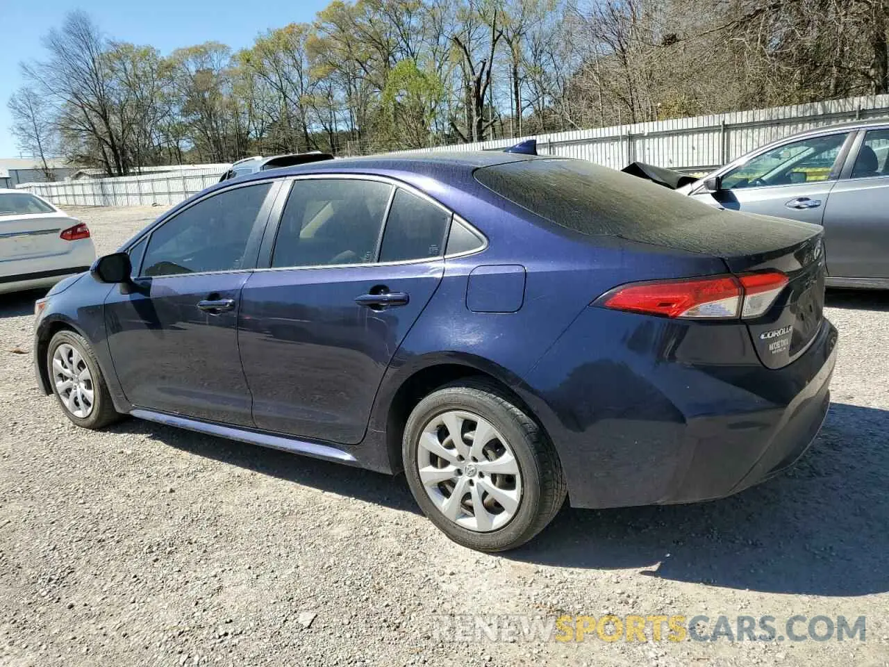 2 Photograph of a damaged car JTDEPMAE0MJ136096 TOYOTA COROLLA 2021