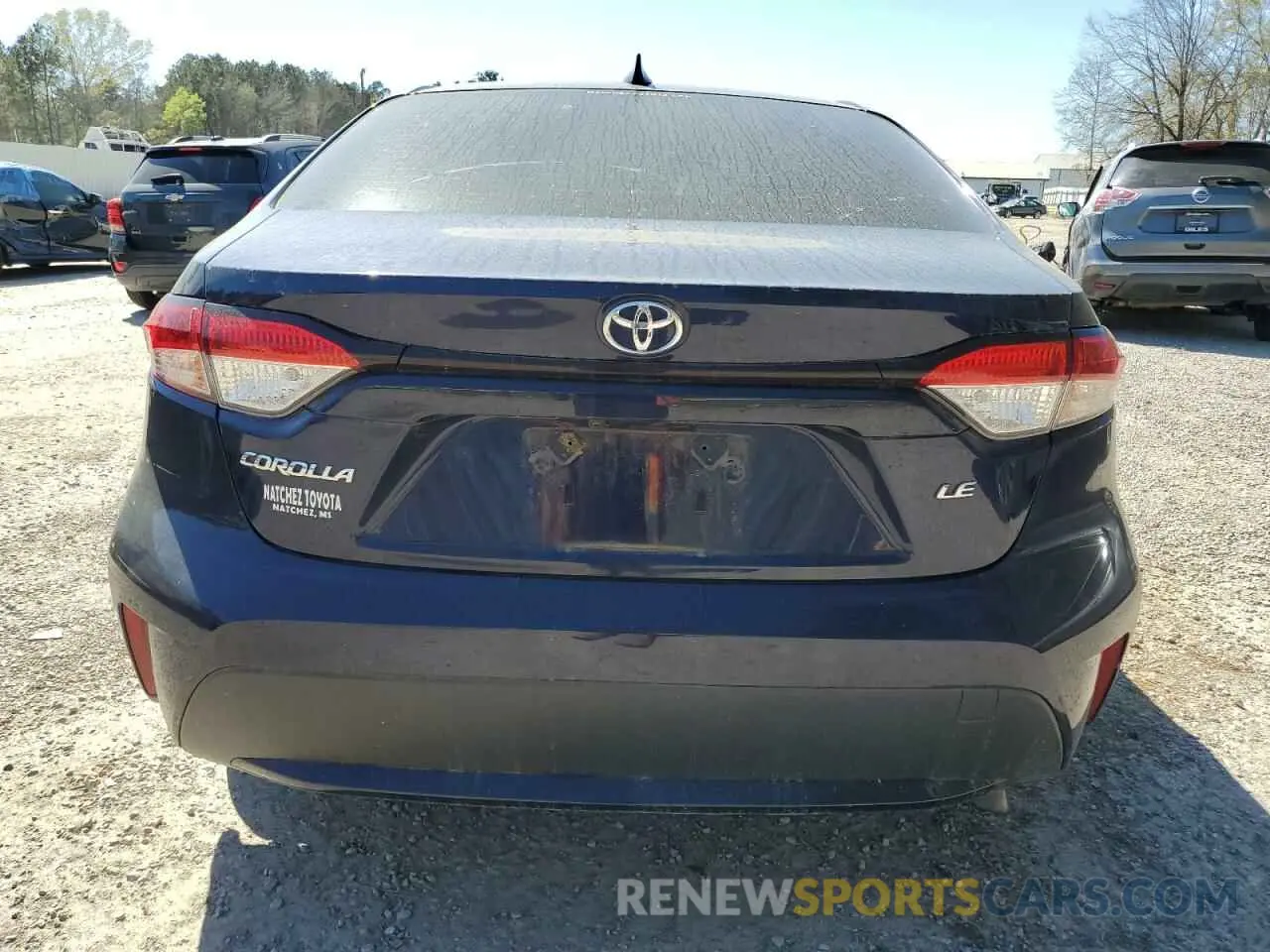 6 Photograph of a damaged car JTDEPMAE0MJ136096 TOYOTA COROLLA 2021