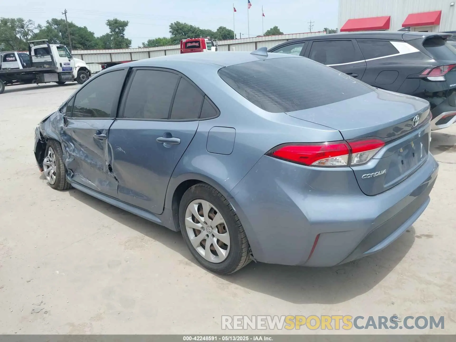 3 Photograph of a damaged car JTDEPMAE0MJ139614 TOYOTA COROLLA 2021