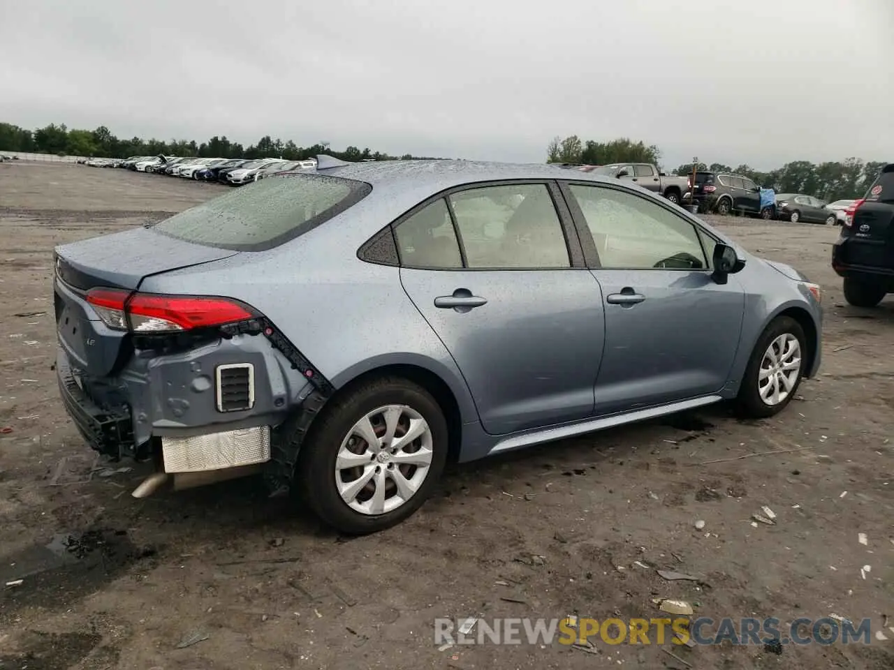 3 Photograph of a damaged car JTDEPMAE0MJ144621 TOYOTA COROLLA 2021