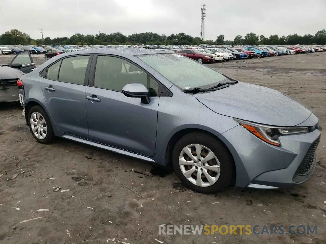 4 Photograph of a damaged car JTDEPMAE0MJ144621 TOYOTA COROLLA 2021