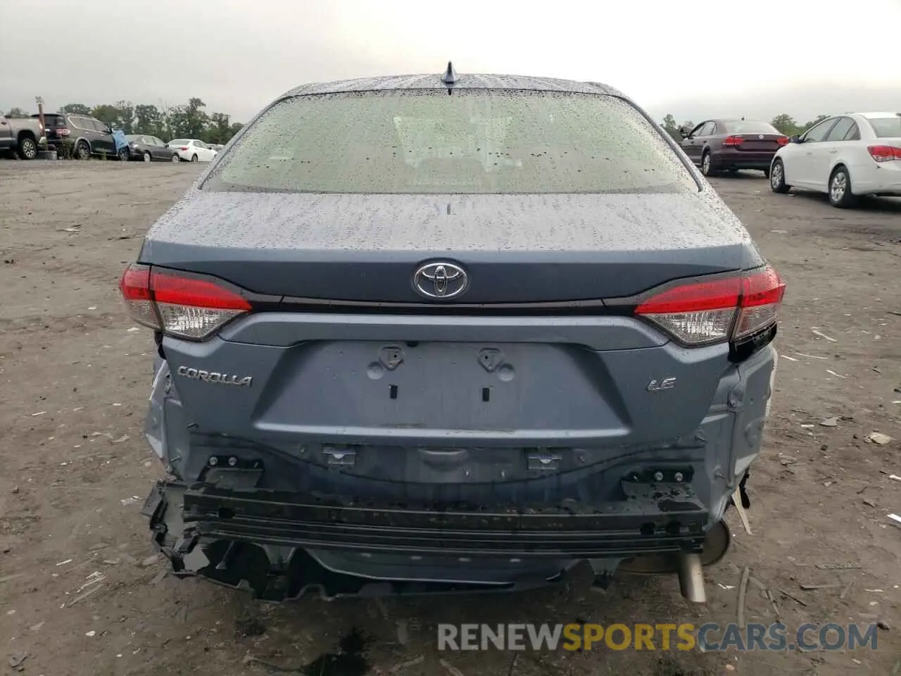 6 Photograph of a damaged car JTDEPMAE0MJ144621 TOYOTA COROLLA 2021