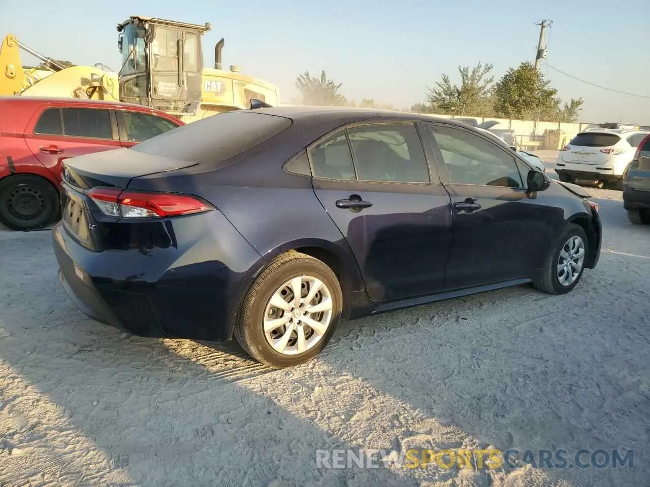 3 Photograph of a damaged car JTDEPMAE0MJ147731 TOYOTA COROLLA 2021