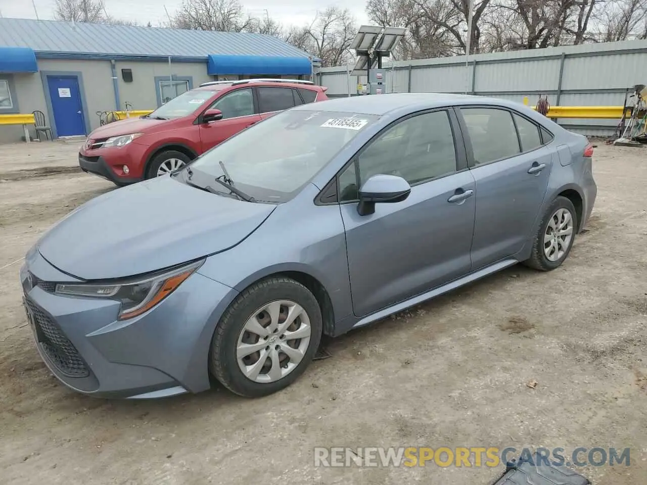 1 Photograph of a damaged car JTDEPMAE0MJ149544 TOYOTA COROLLA 2021