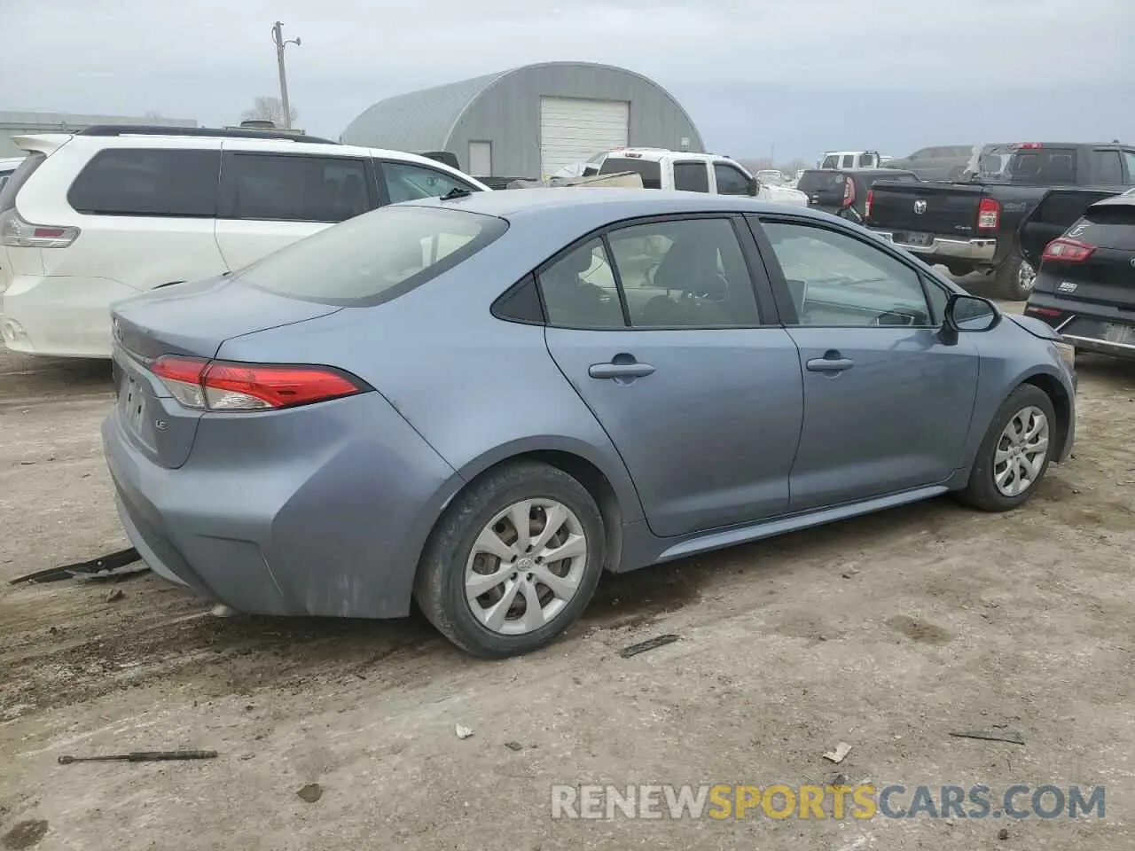 3 Photograph of a damaged car JTDEPMAE0MJ149544 TOYOTA COROLLA 2021