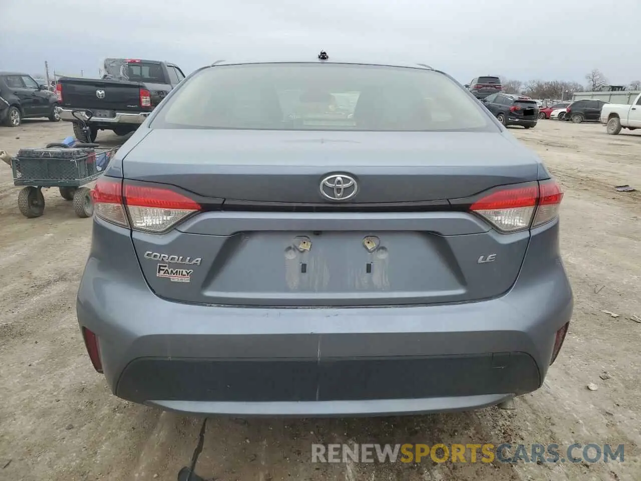 6 Photograph of a damaged car JTDEPMAE0MJ149544 TOYOTA COROLLA 2021