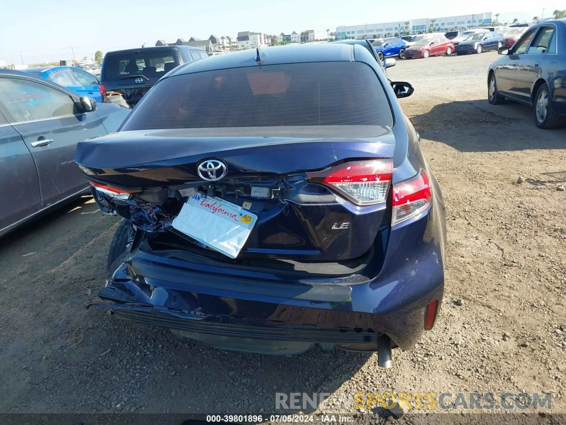 16 Photograph of a damaged car JTDEPMAE0MJ150113 TOYOTA COROLLA 2021