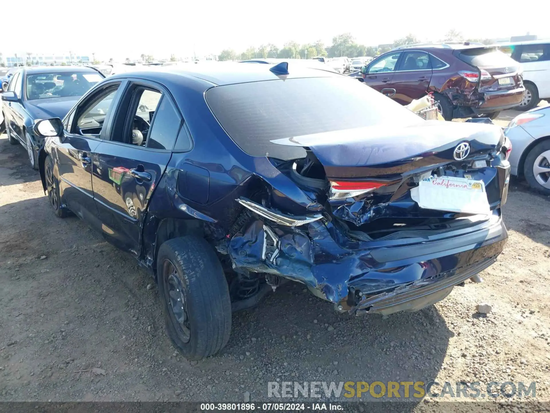 6 Photograph of a damaged car JTDEPMAE0MJ150113 TOYOTA COROLLA 2021
