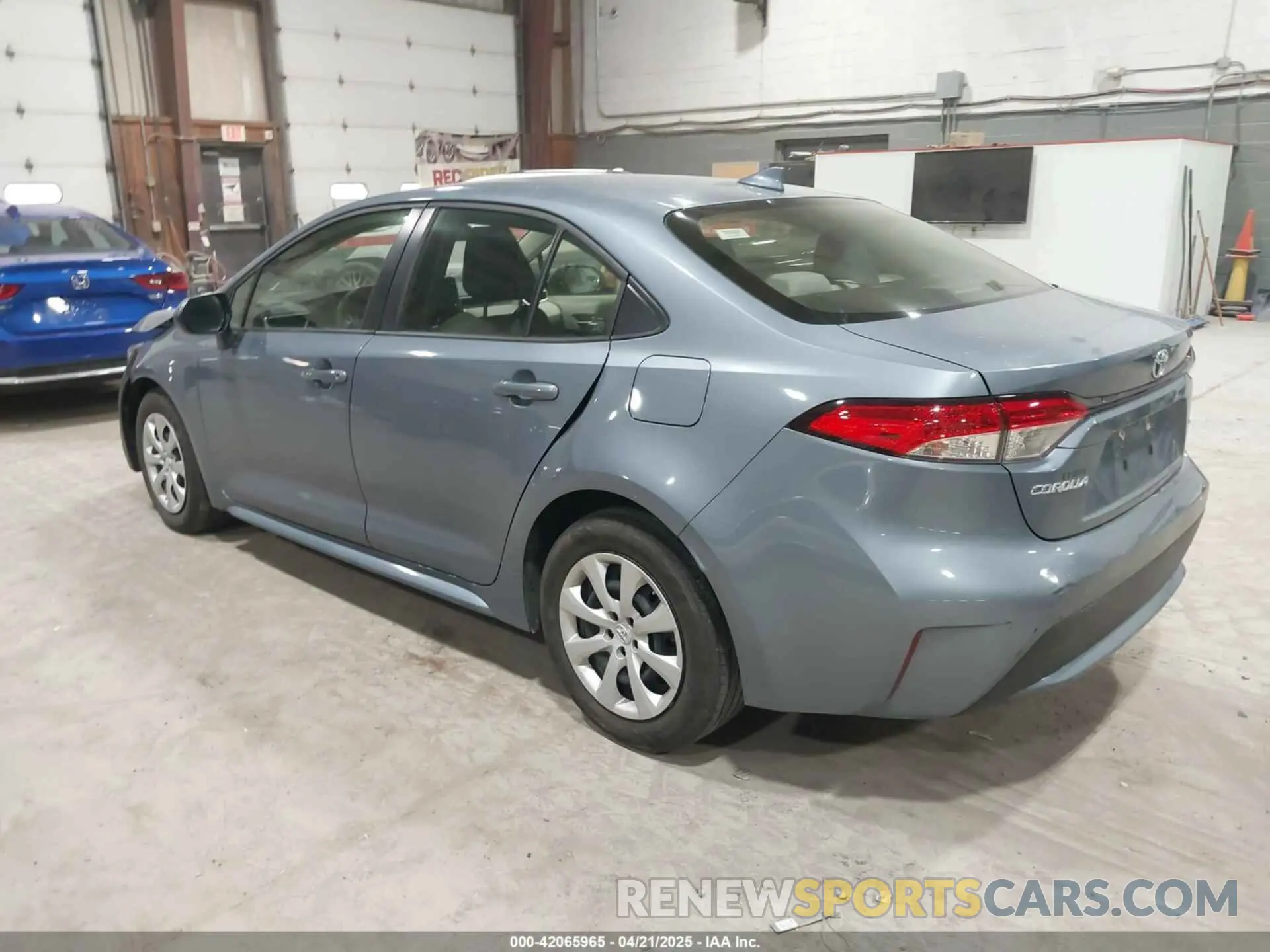 3 Photograph of a damaged car JTDEPMAE0MJ151357 TOYOTA COROLLA 2021