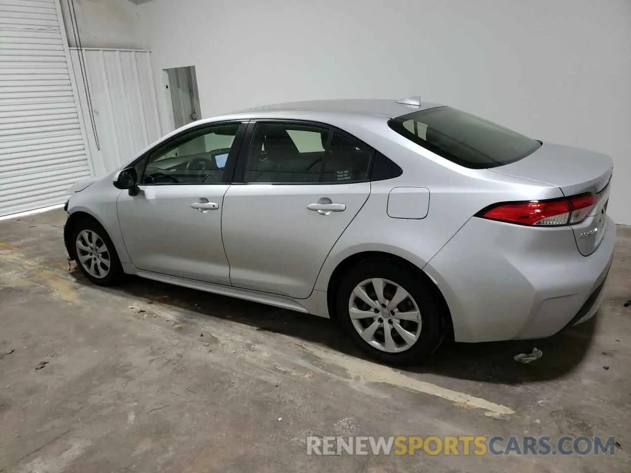 2 Photograph of a damaged car JTDEPMAE0MJ152752 TOYOTA COROLLA 2021
