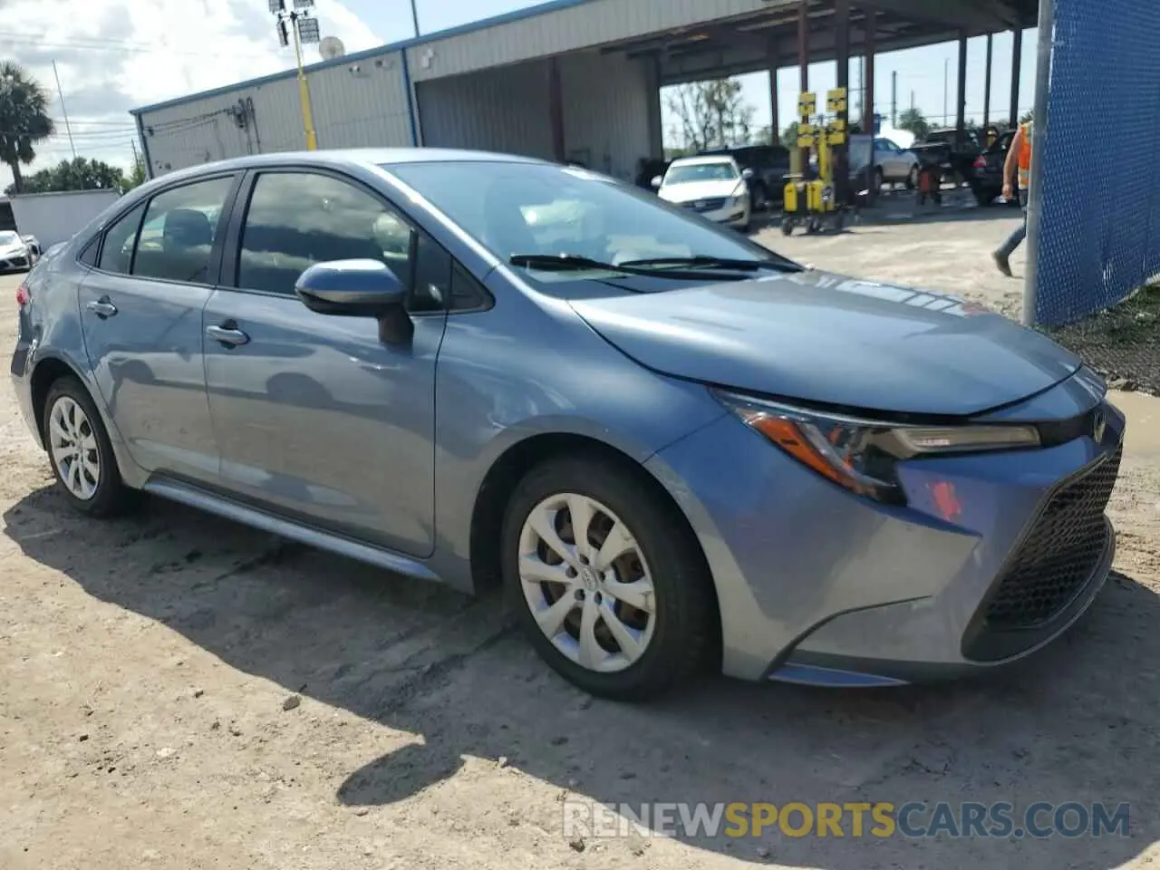 4 Photograph of a damaged car JTDEPMAE0MJ152766 TOYOTA COROLLA 2021