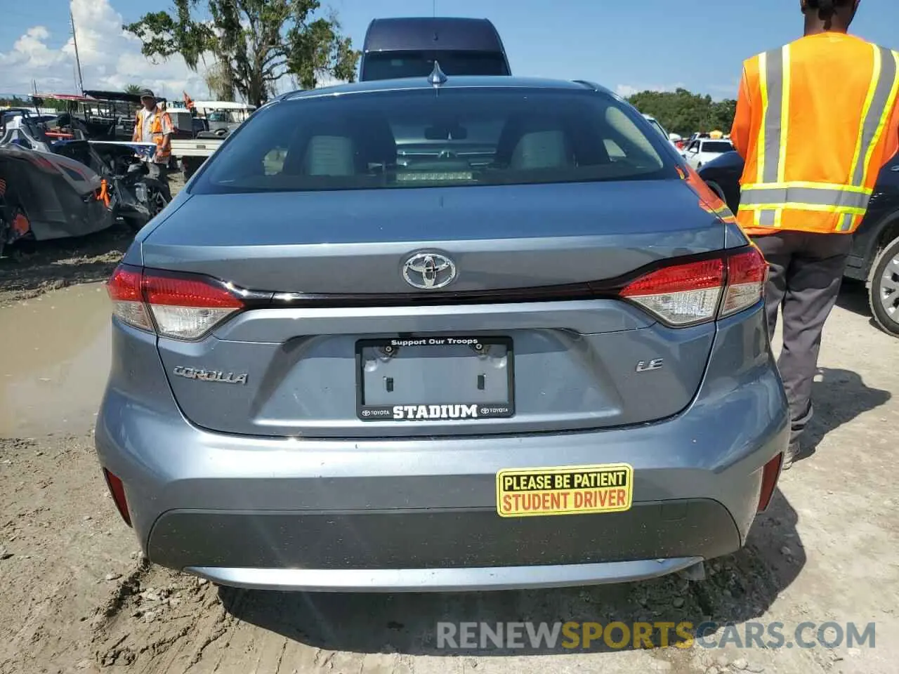 6 Photograph of a damaged car JTDEPMAE0MJ152766 TOYOTA COROLLA 2021