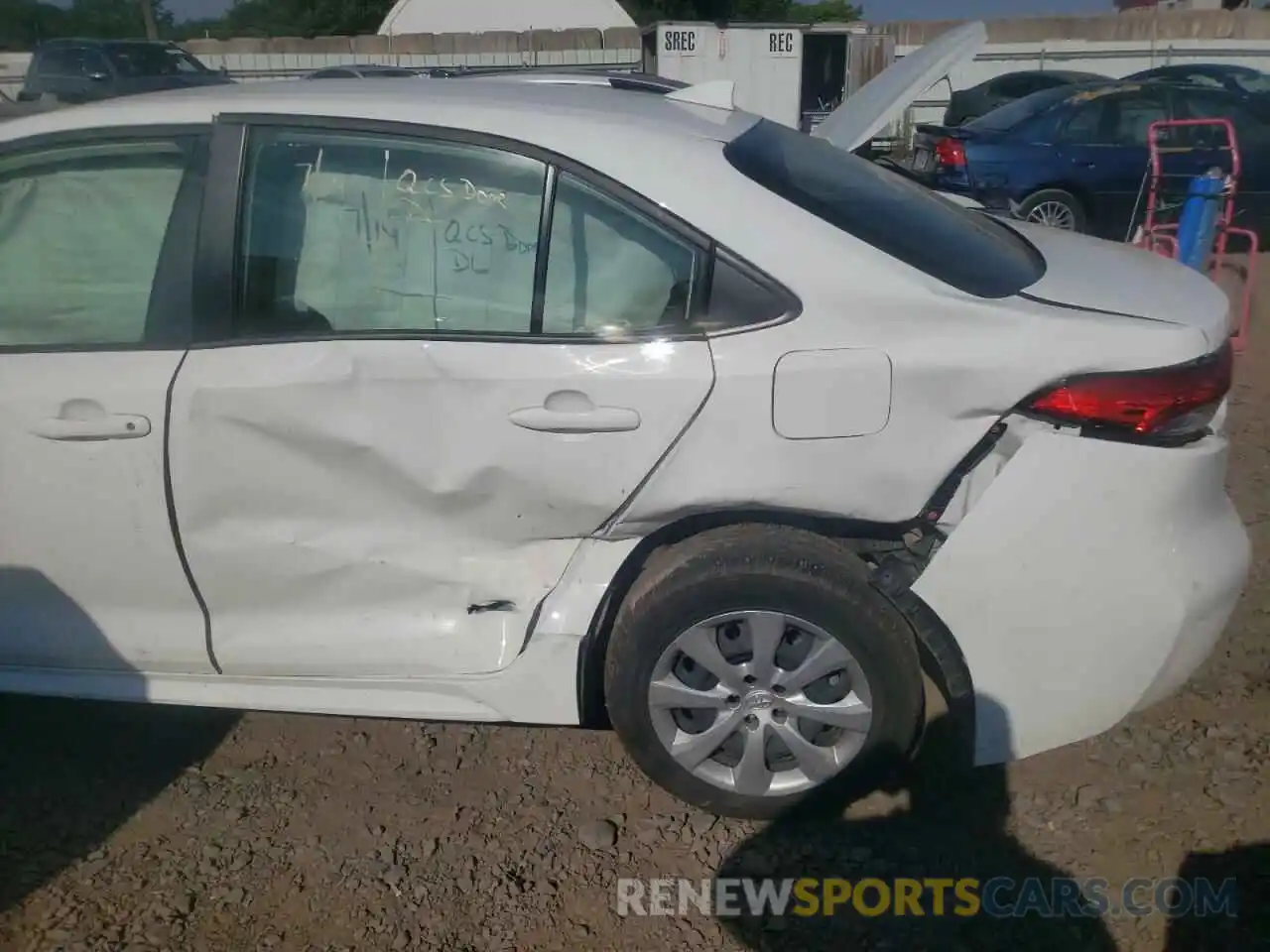 9 Photograph of a damaged car JTDEPMAE0MJ153917 TOYOTA COROLLA 2021