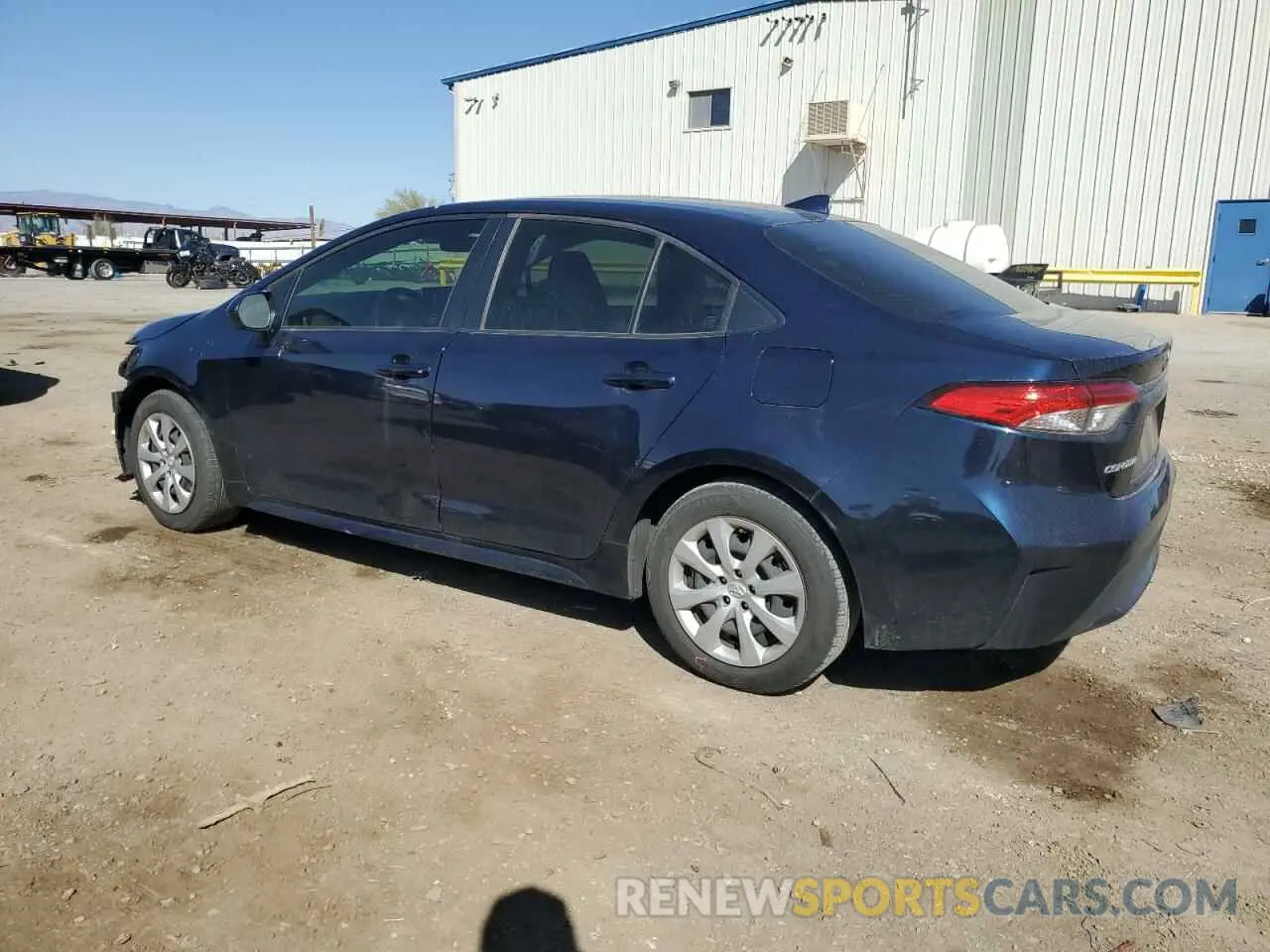 2 Photograph of a damaged car JTDEPMAE0MJ154307 TOYOTA COROLLA 2021