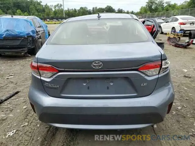 6 Photograph of a damaged car JTDEPMAE0MJ160673 TOYOTA COROLLA 2021