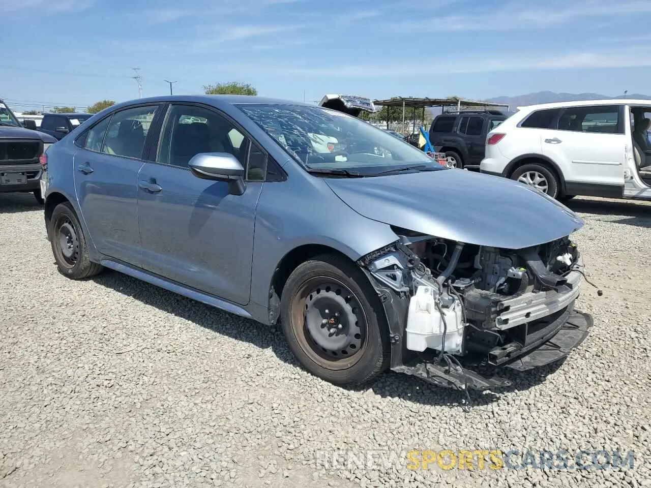 4 Photograph of a damaged car JTDEPMAE0MJ164464 TOYOTA COROLLA 2021