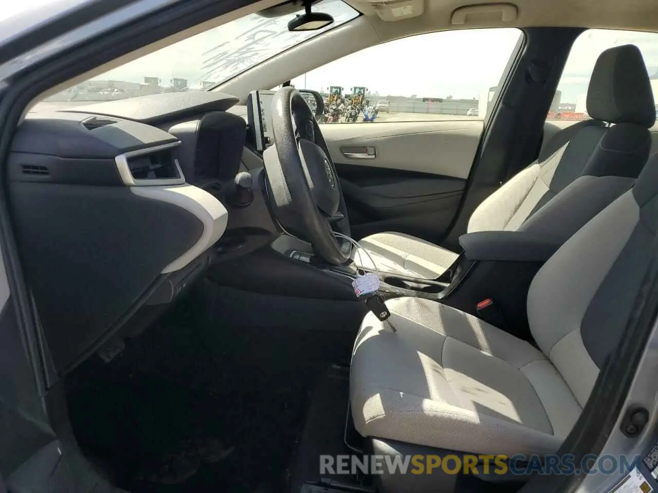 7 Photograph of a damaged car JTDEPMAE0MJ164464 TOYOTA COROLLA 2021