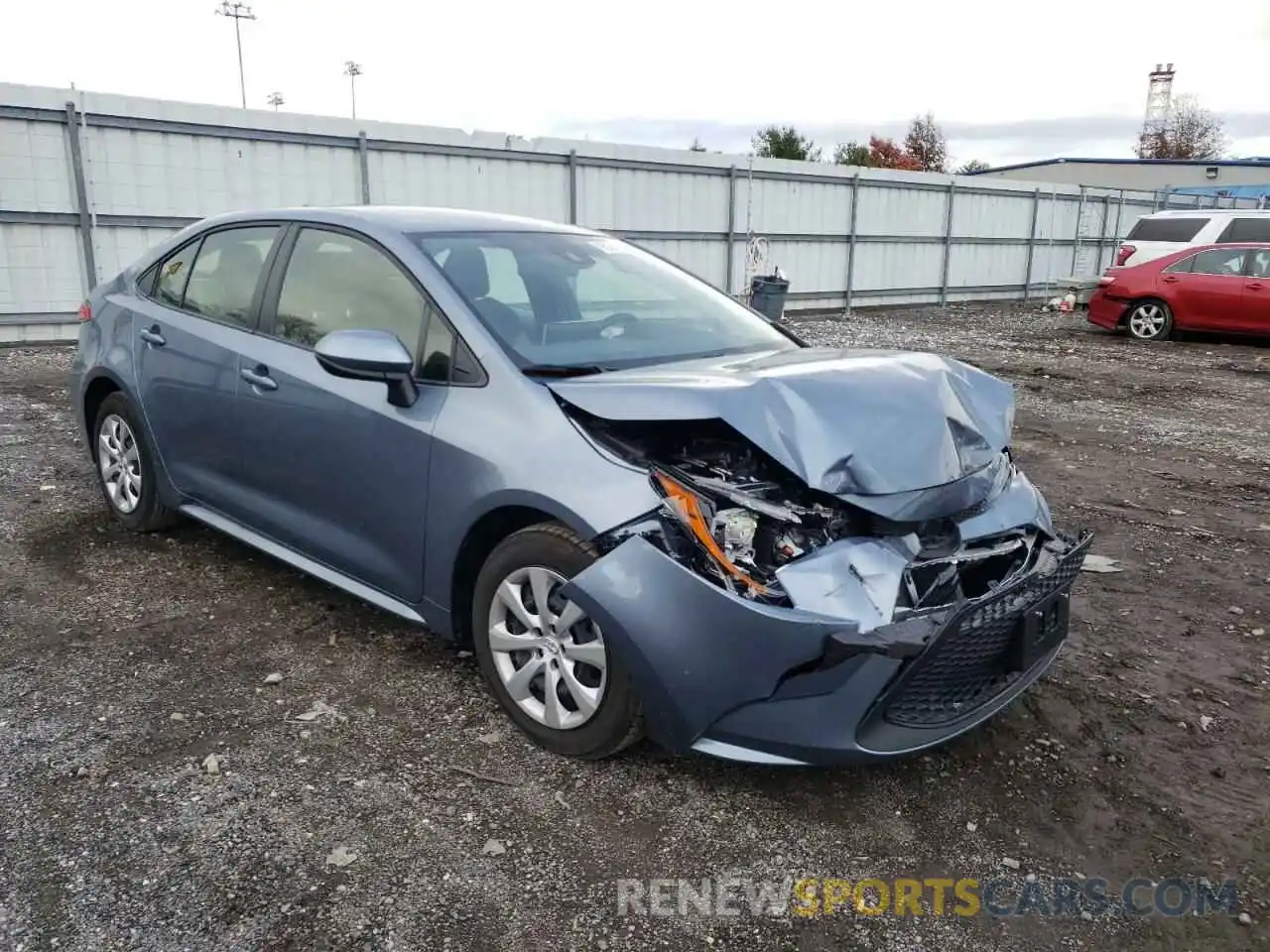 1 Photograph of a damaged car JTDEPMAE0MJ164884 TOYOTA COROLLA 2021