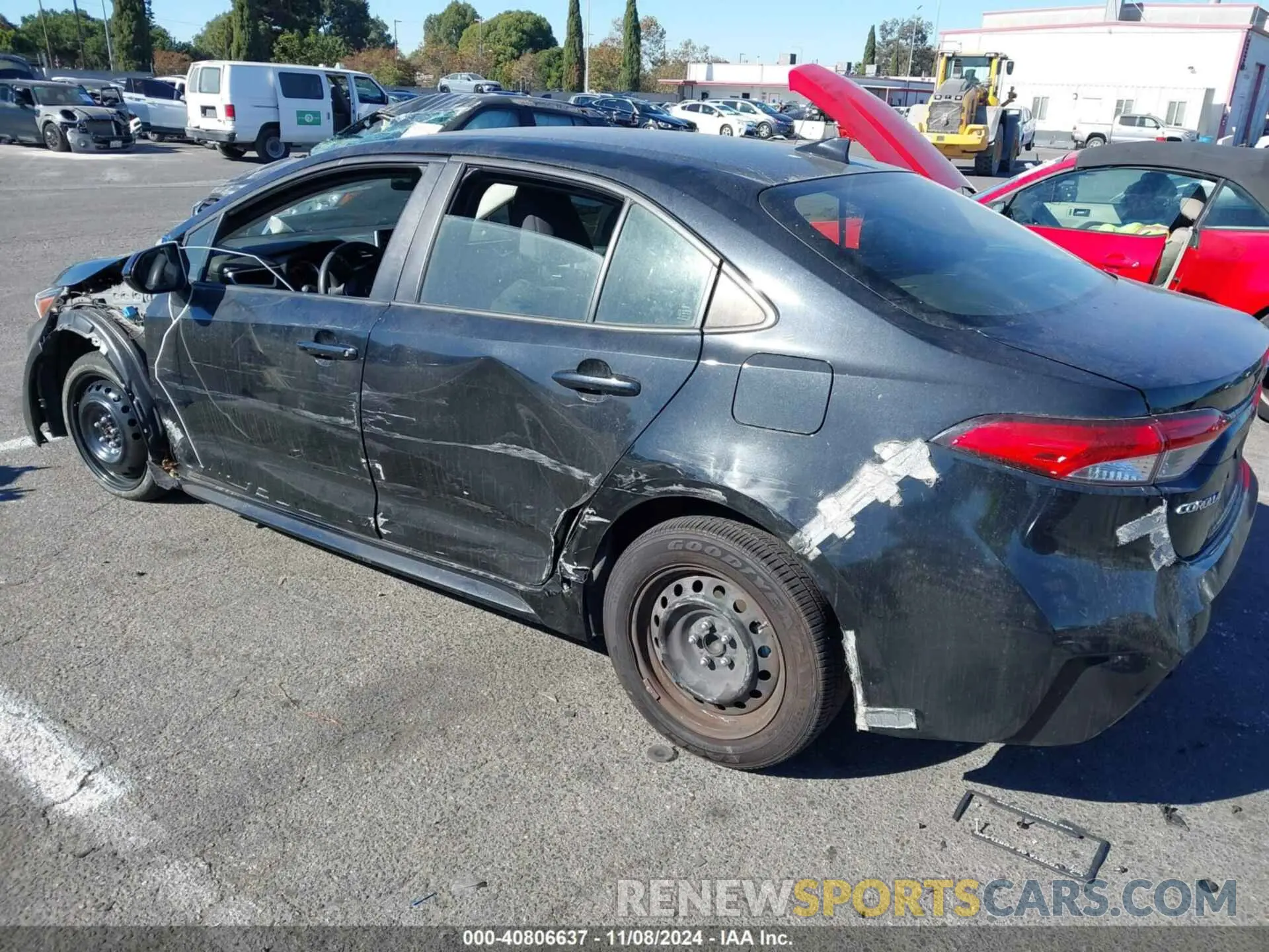 3 Photograph of a damaged car JTDEPMAE0MJ168112 TOYOTA COROLLA 2021