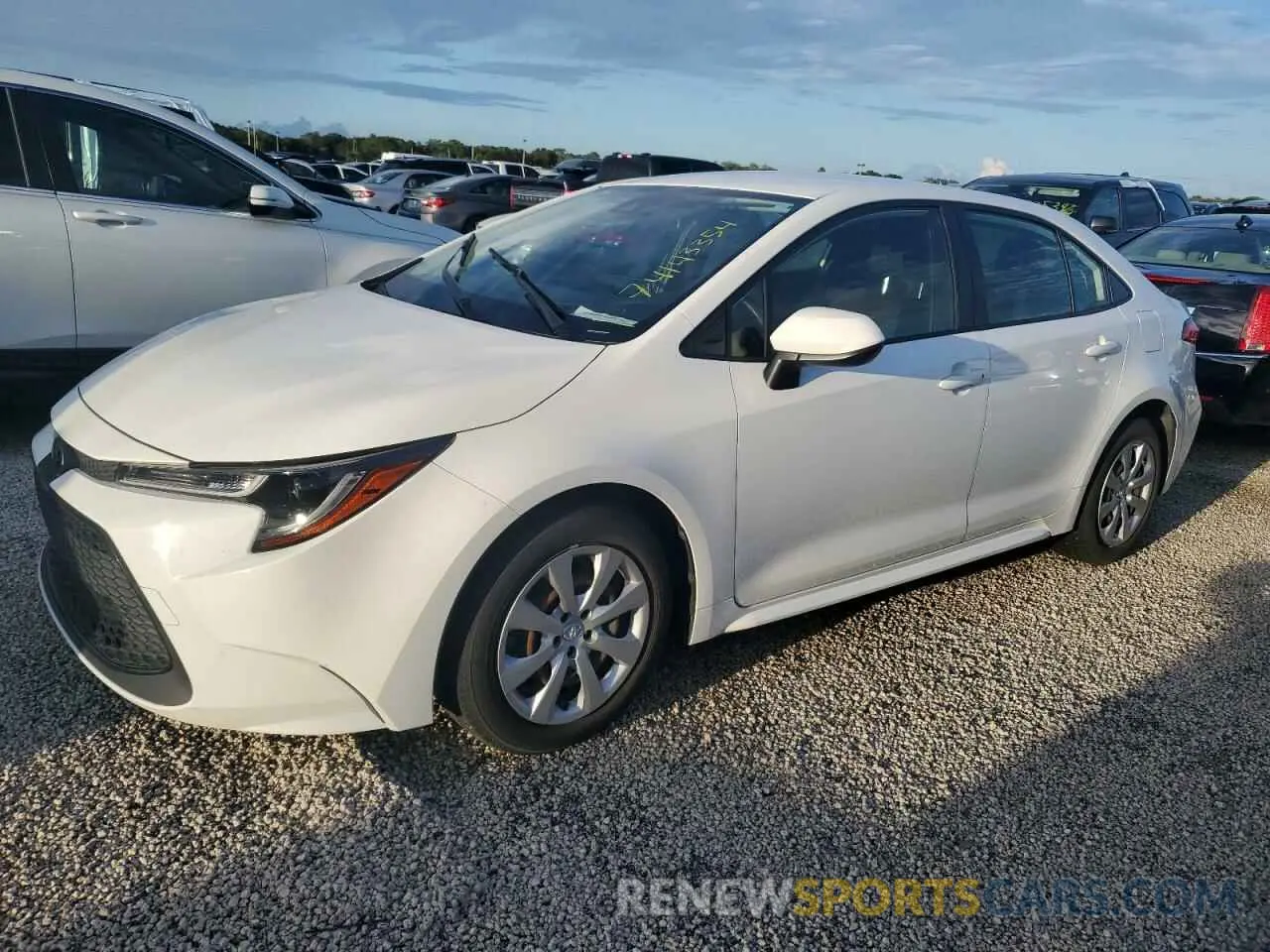 1 Photograph of a damaged car JTDEPMAE0MJ169373 TOYOTA COROLLA 2021