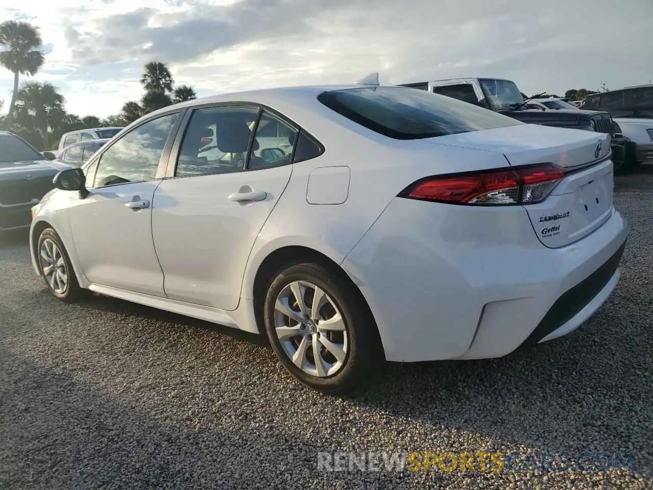 2 Photograph of a damaged car JTDEPMAE0MJ169373 TOYOTA COROLLA 2021