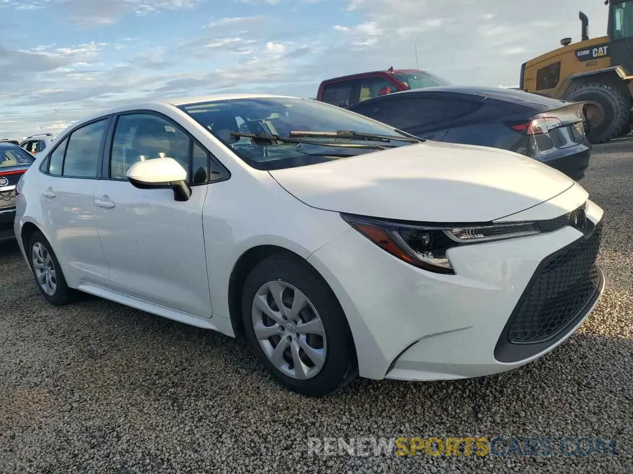 4 Photograph of a damaged car JTDEPMAE0MJ169373 TOYOTA COROLLA 2021