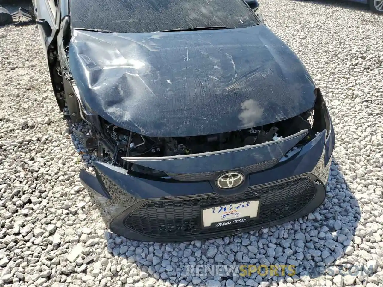 9 Photograph of a damaged car JTDEPMAE0MJ169406 TOYOTA COROLLA 2021