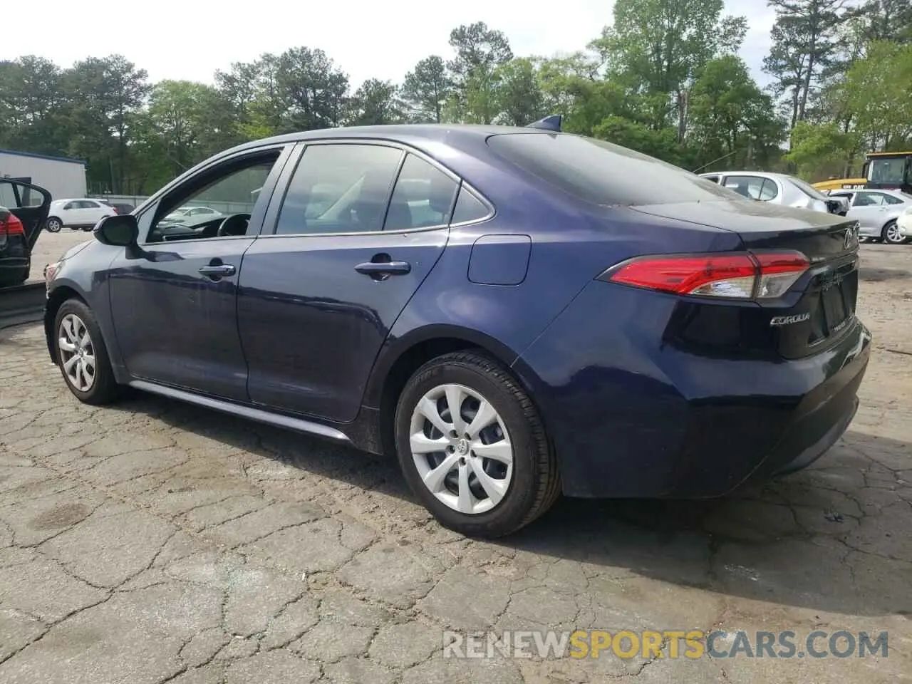 2 Photograph of a damaged car JTDEPMAE0MJ170636 TOYOTA COROLLA 2021