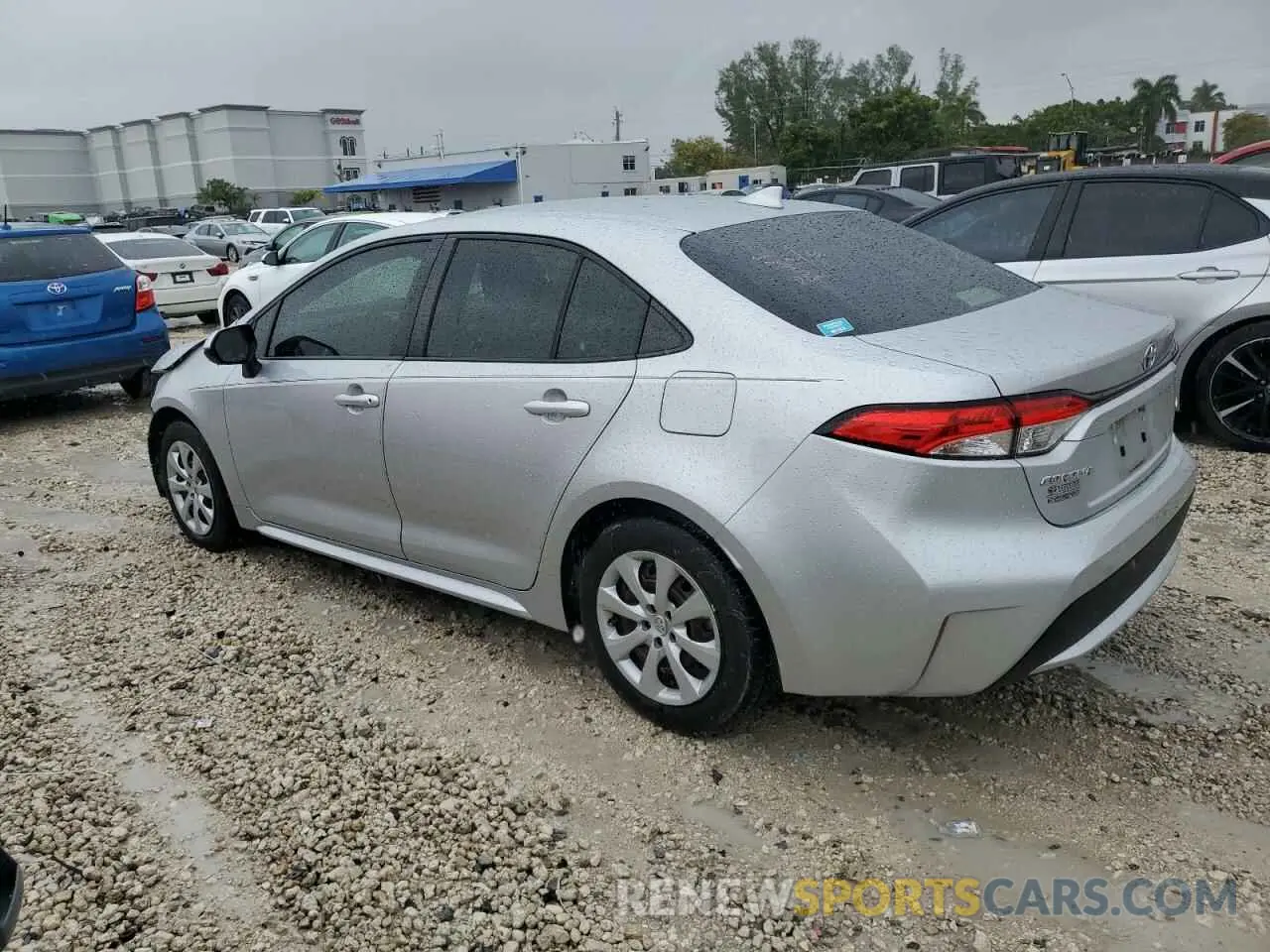 2 Photograph of a damaged car JTDEPMAE0MJ171589 TOYOTA COROLLA 2021