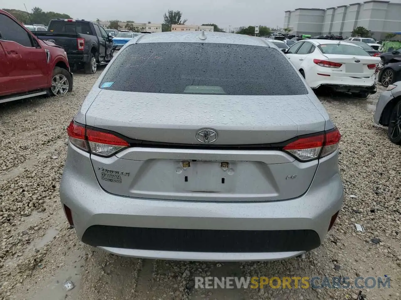 6 Photograph of a damaged car JTDEPMAE0MJ171589 TOYOTA COROLLA 2021