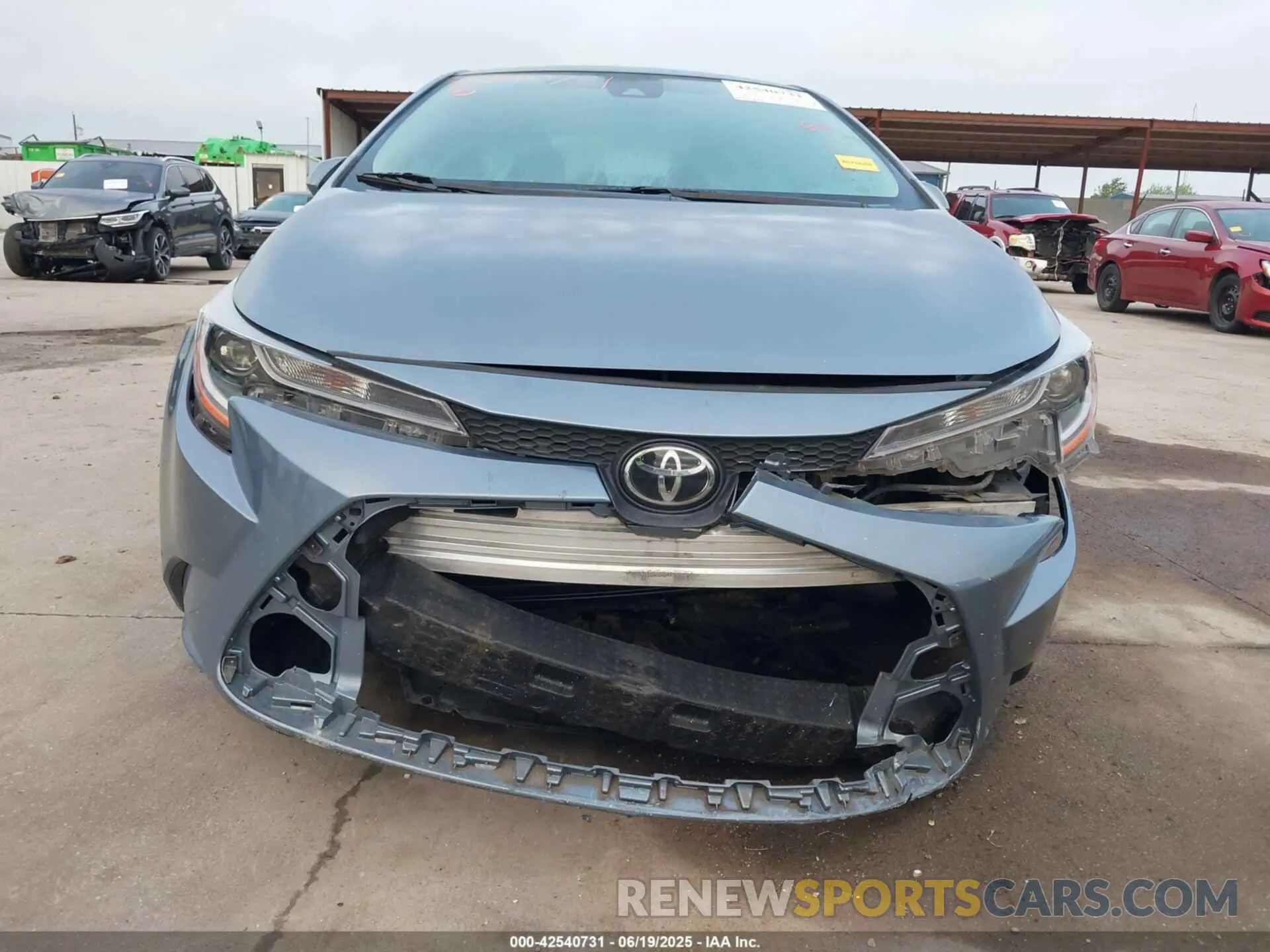 13 Photograph of a damaged car JTDEPMAE0MJ175240 TOYOTA COROLLA 2021