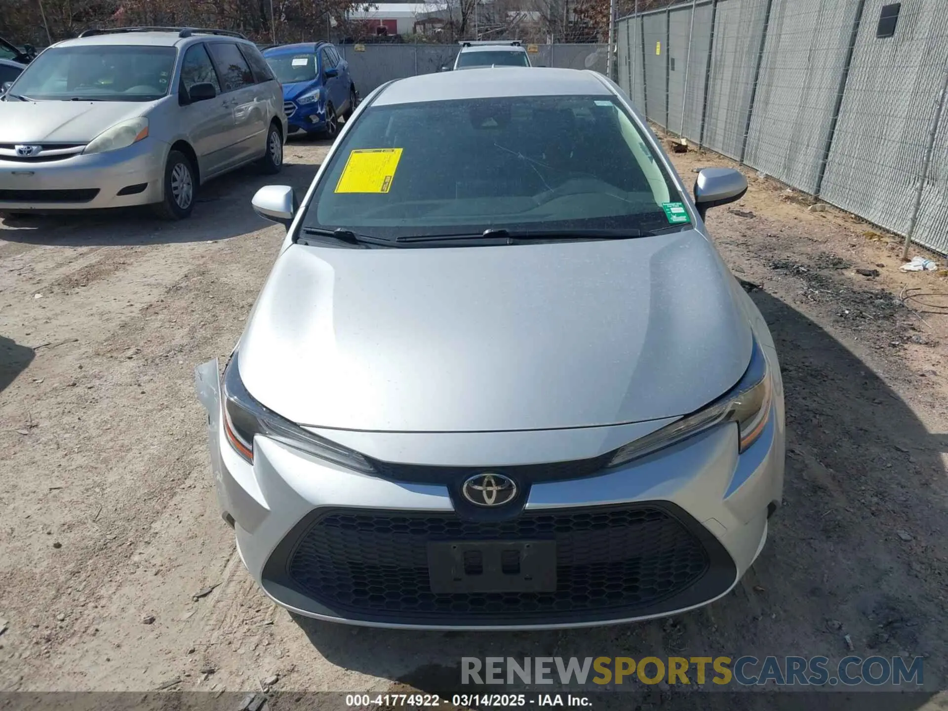 12 Photograph of a damaged car JTDEPMAE0MJ178834 TOYOTA COROLLA 2021