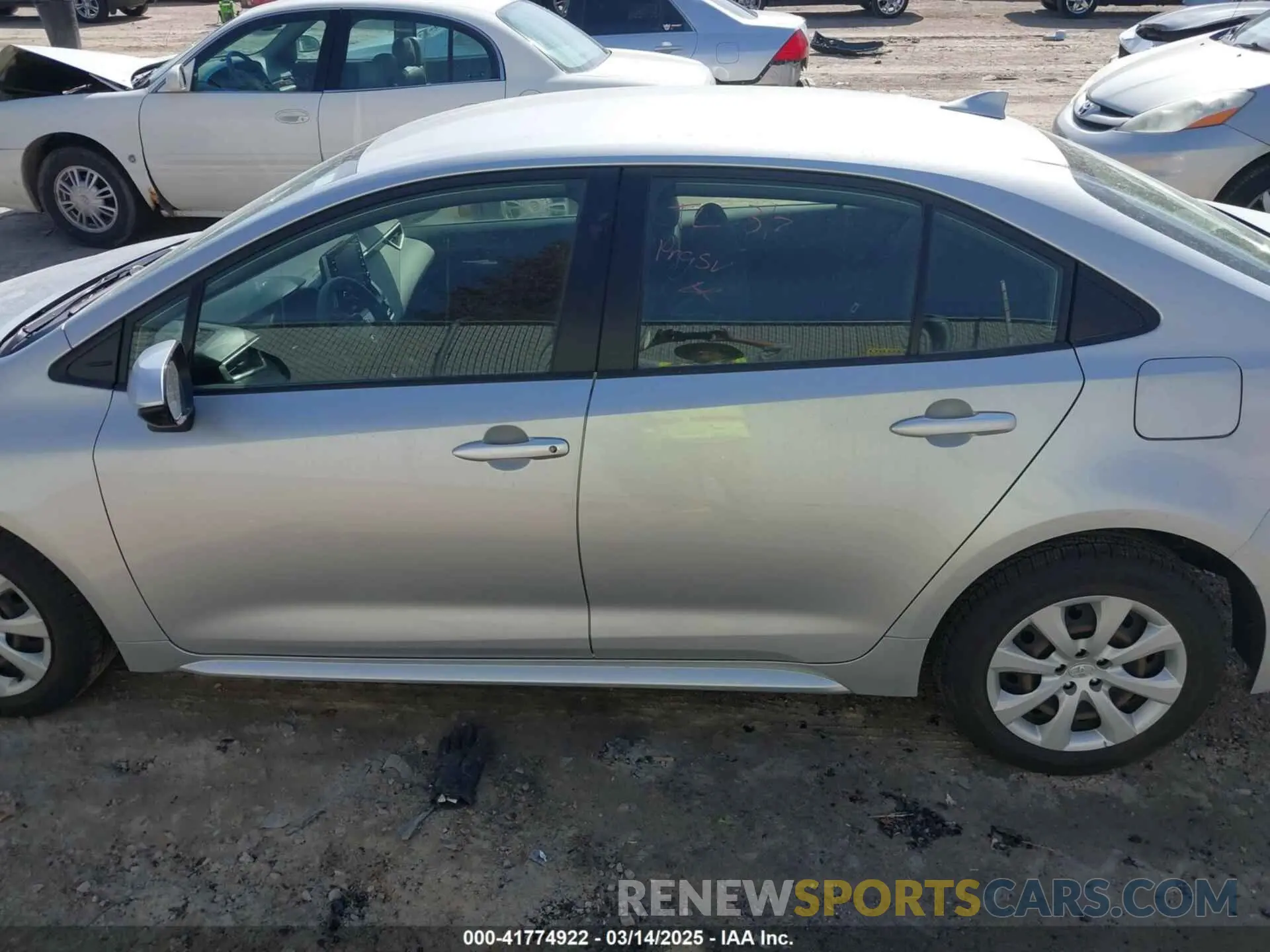 14 Photograph of a damaged car JTDEPMAE0MJ178834 TOYOTA COROLLA 2021