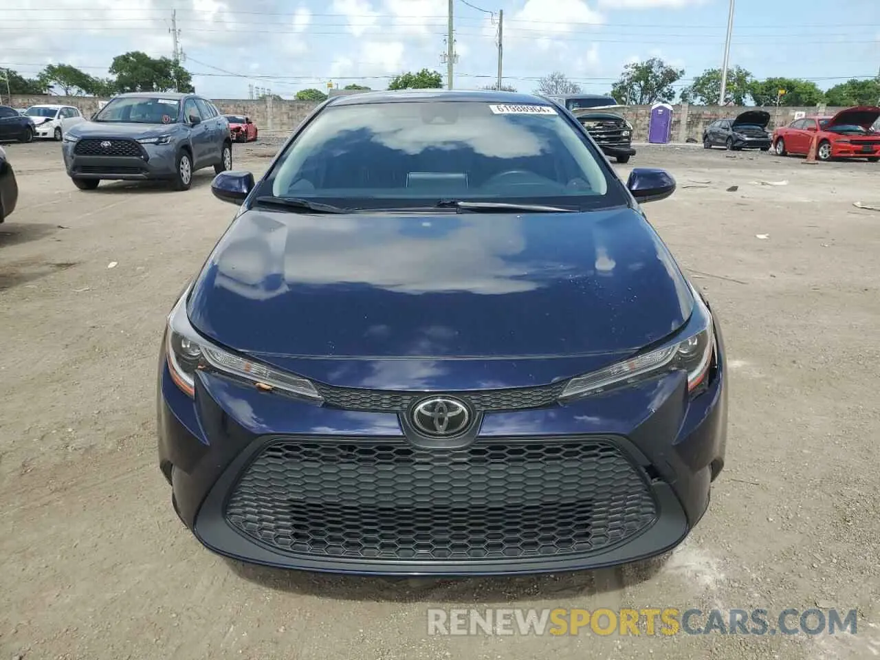 5 Photograph of a damaged car JTDEPMAE0MJ183466 TOYOTA COROLLA 2021